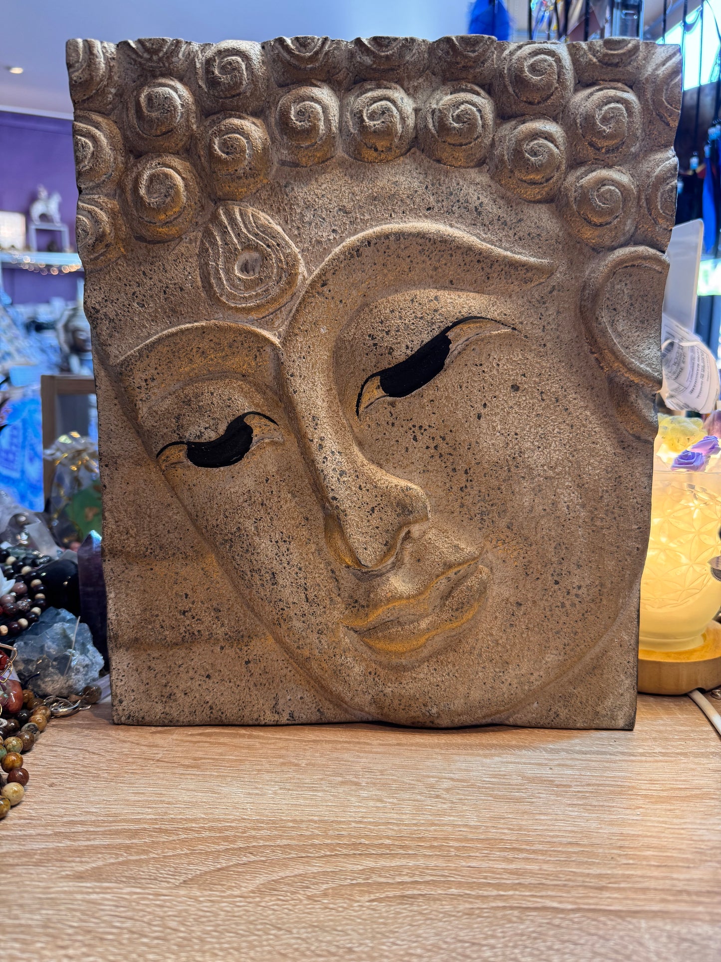 Cadre Bouddha sculpté