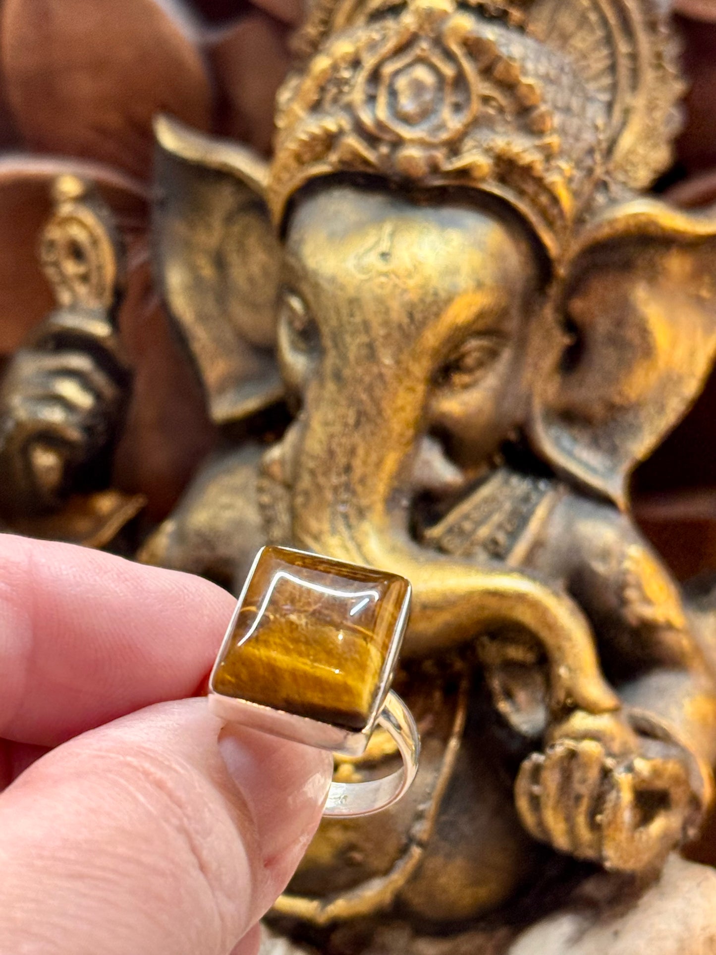 Bague Oeil de tigre