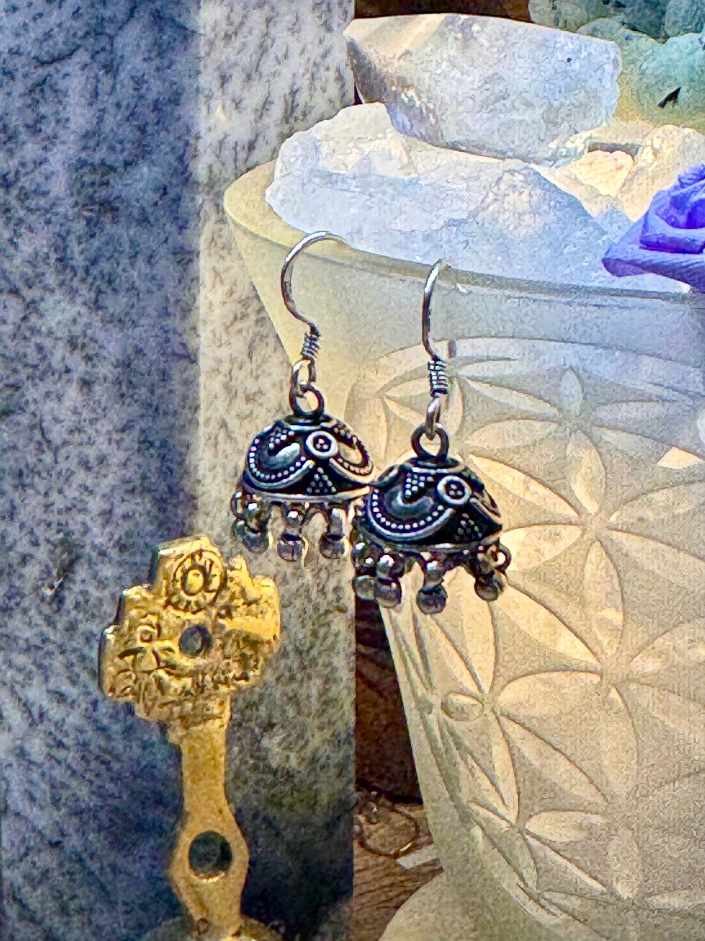 Boucles d’oreilles Jhumkas