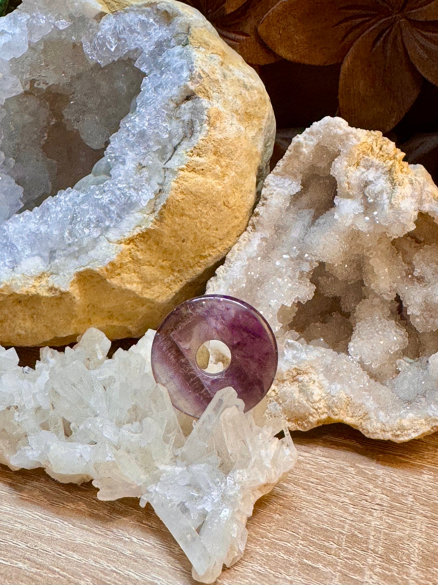Donut en améthyste