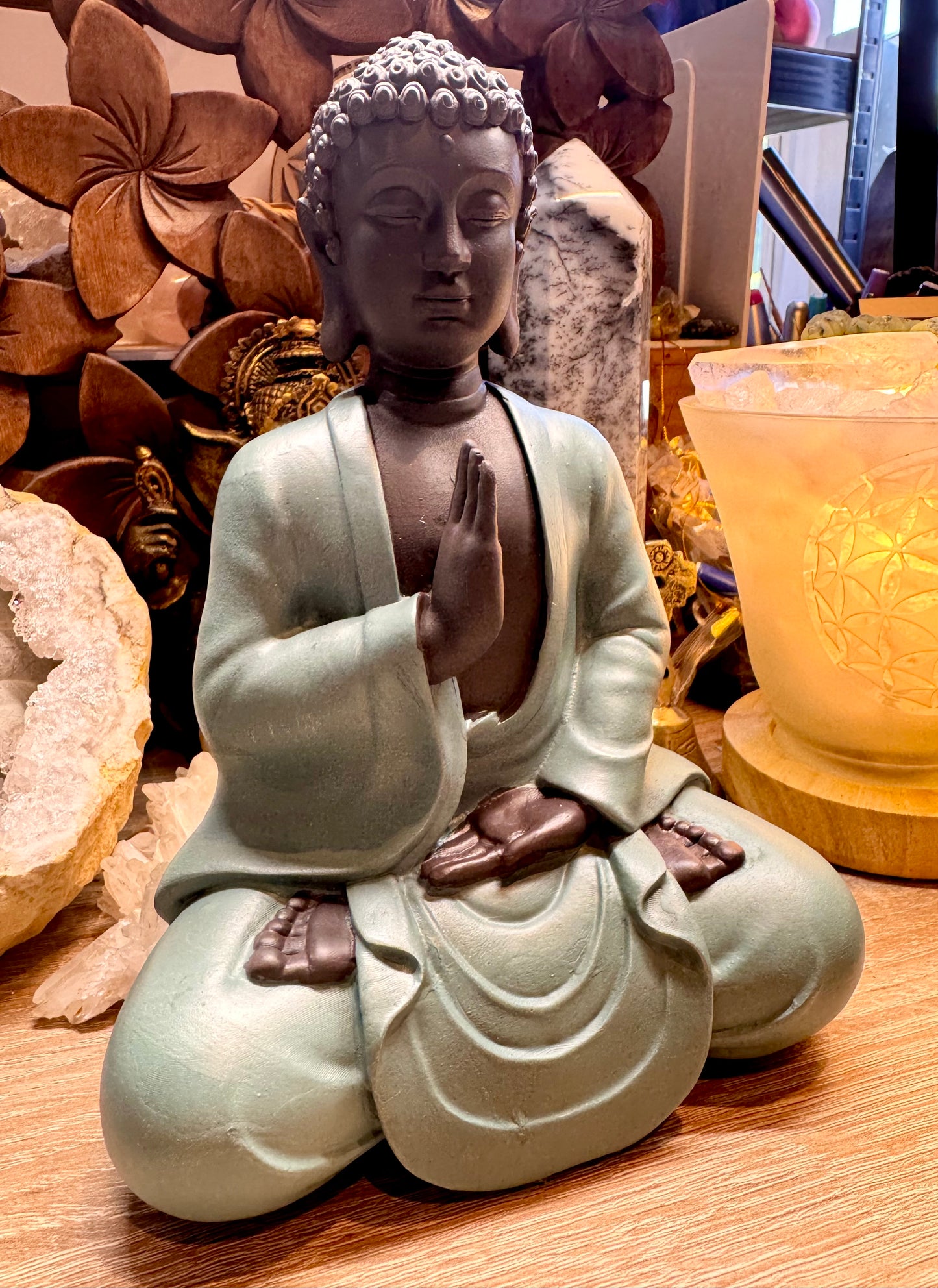 Statue Bouddha mudra