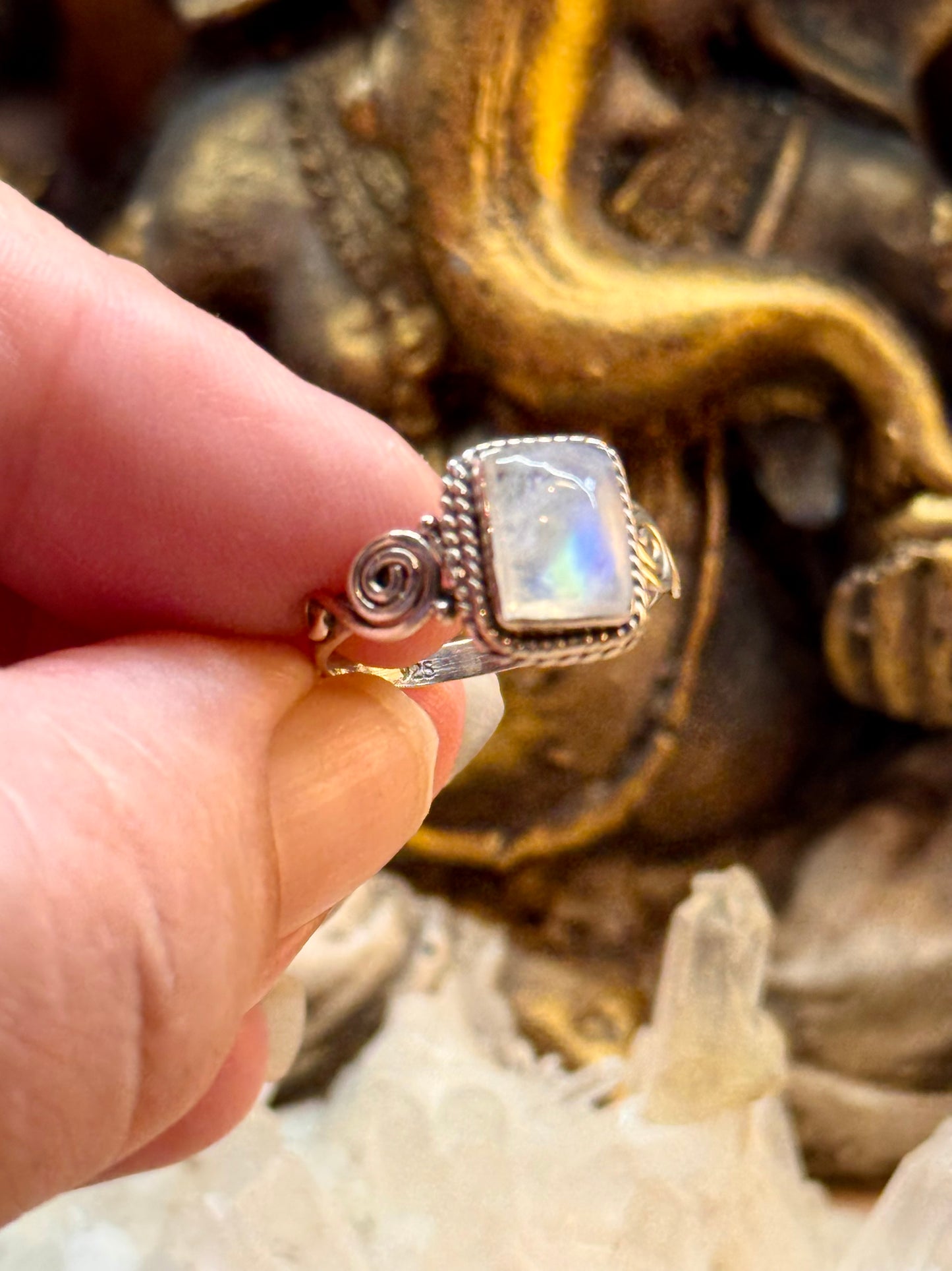 Bague Pierre de lune T51