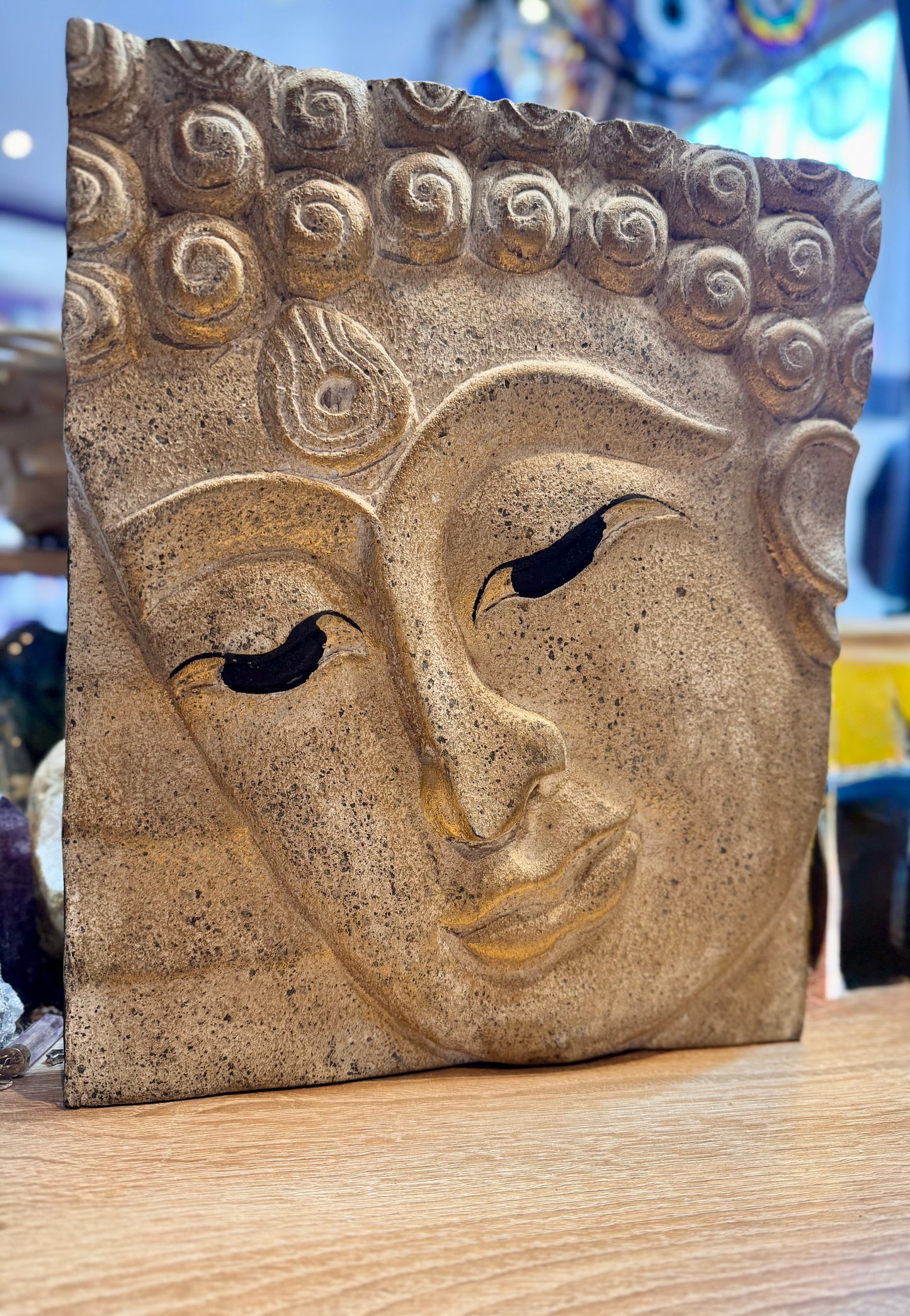 Cadre Bouddha sculpté