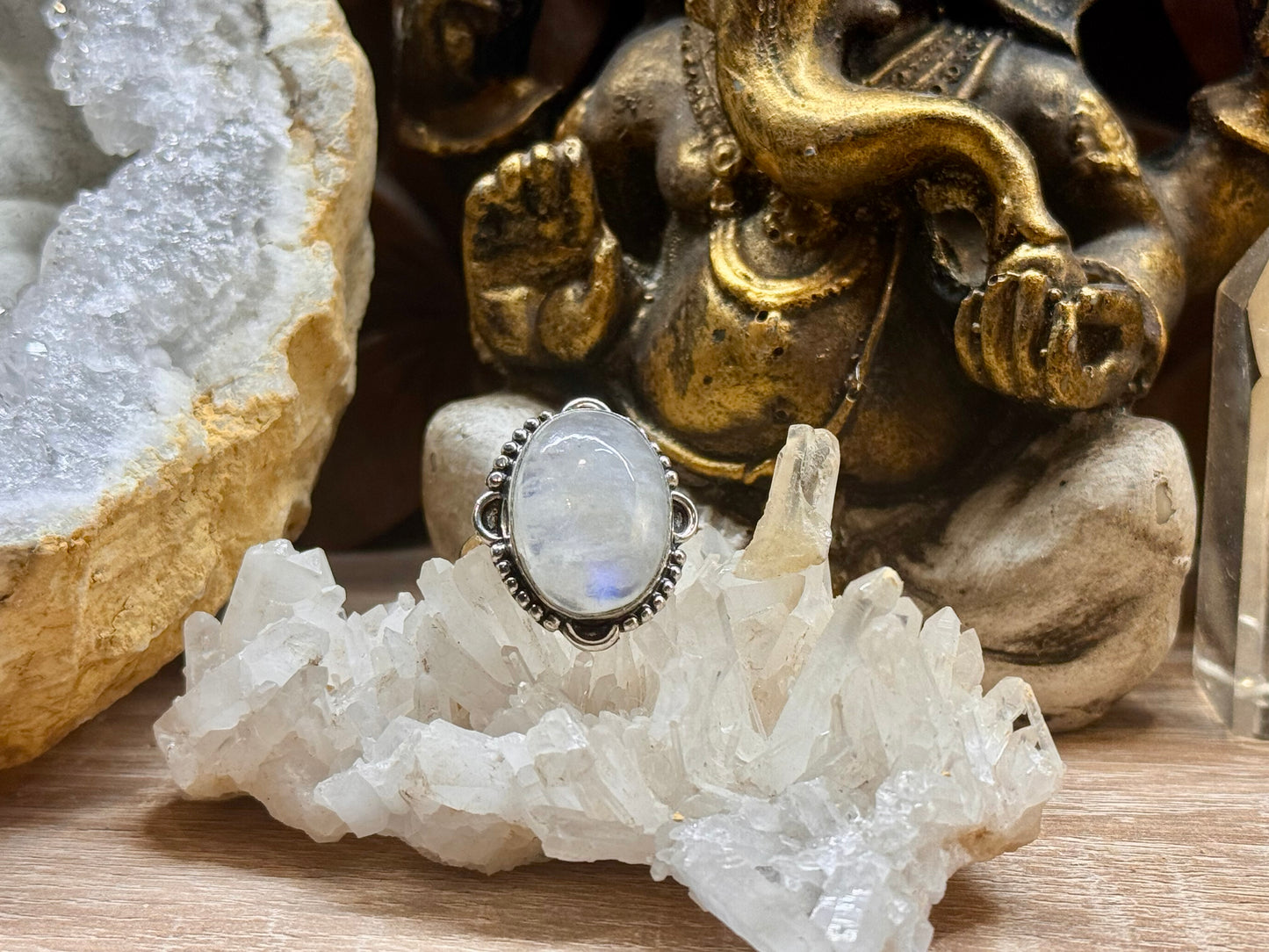 Bague Pierre de lune T56