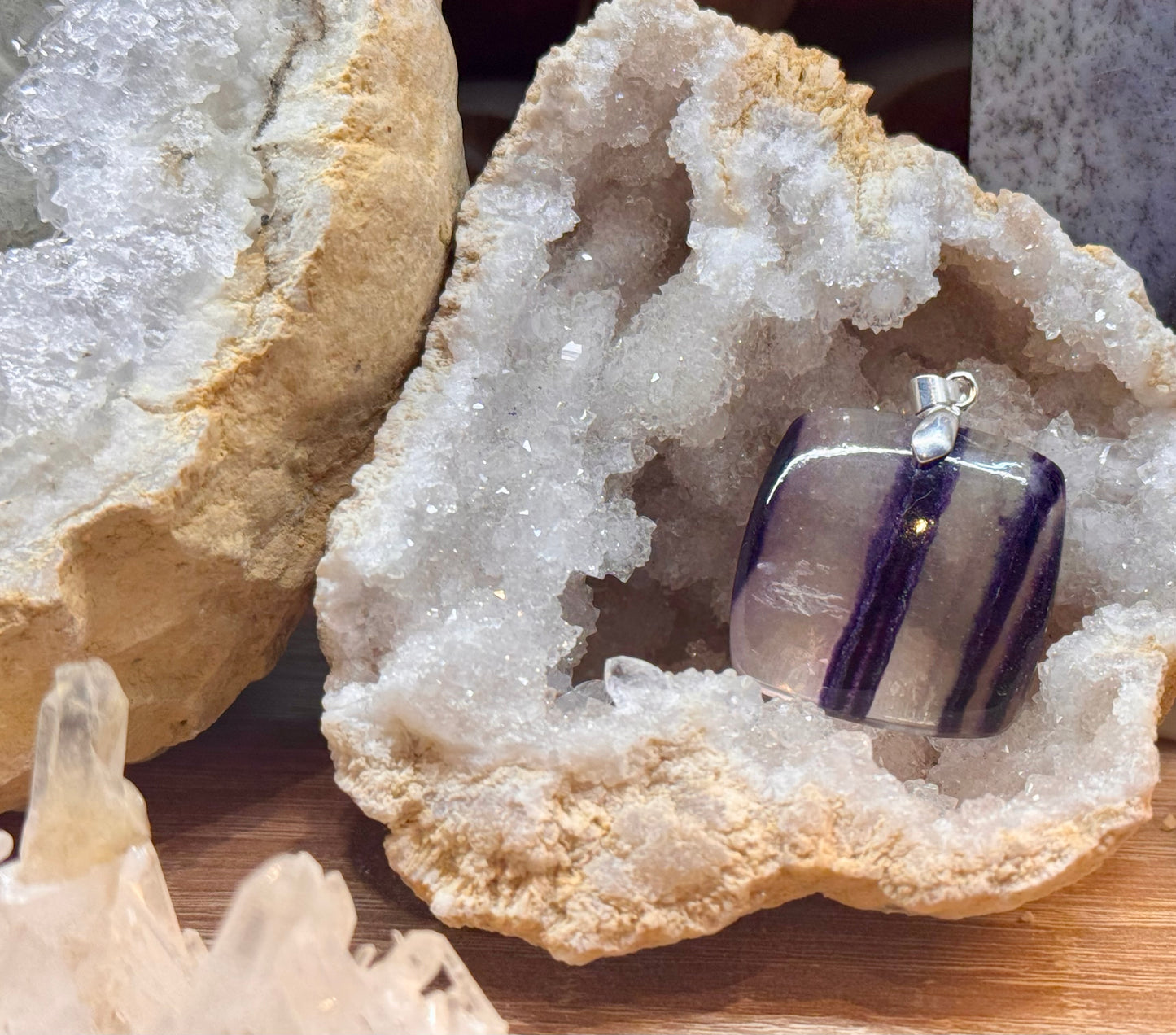 Pendentif de fluorine