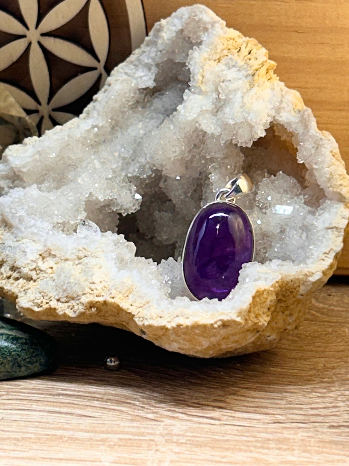 Pendentif d’améthyste
