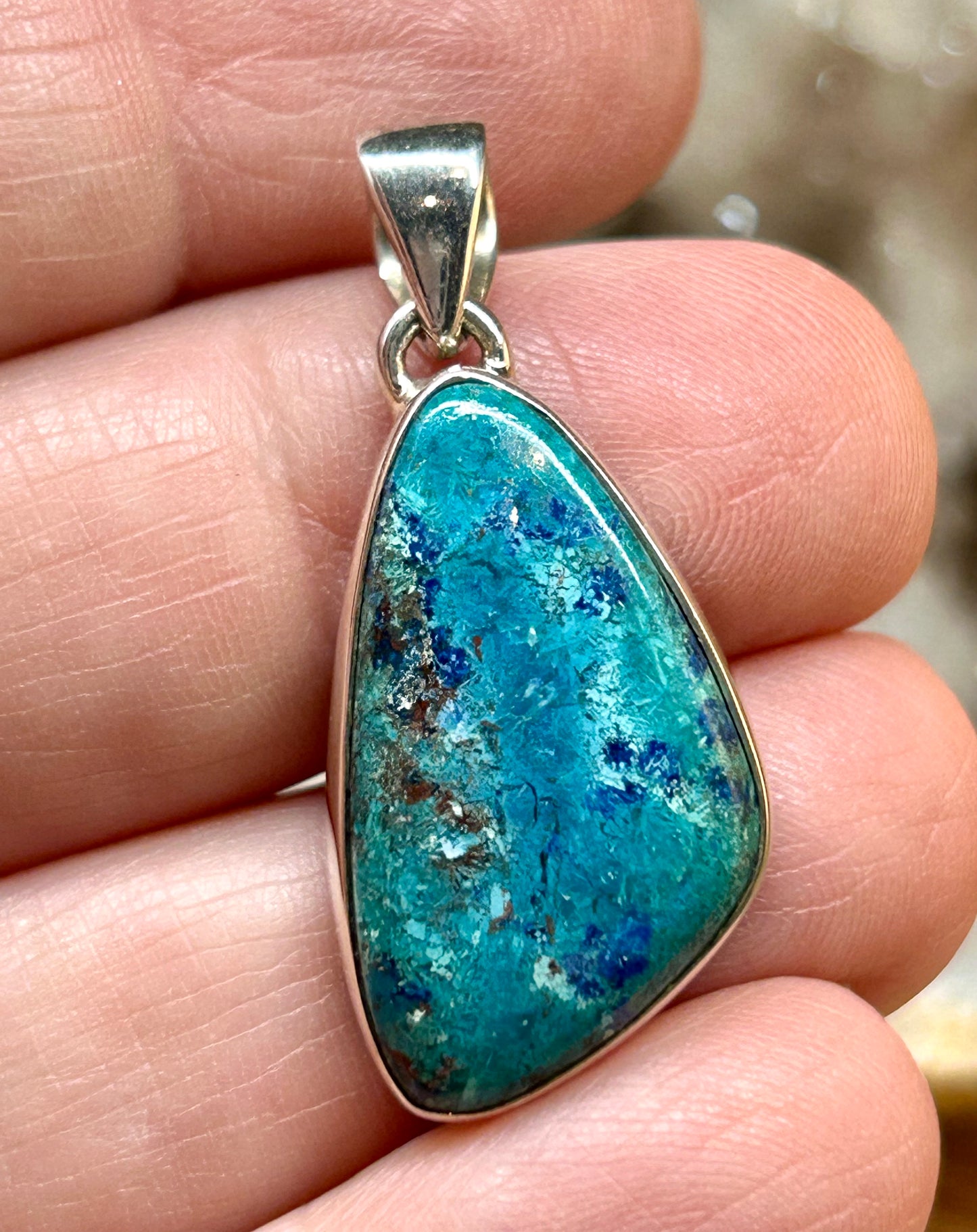 Pendentif de shattuckite