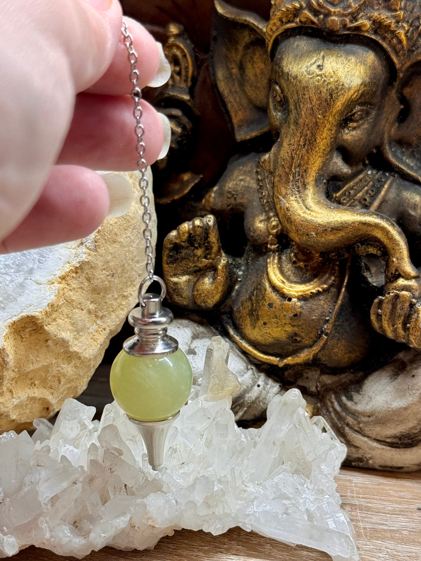 Pendule sphérique en Jade