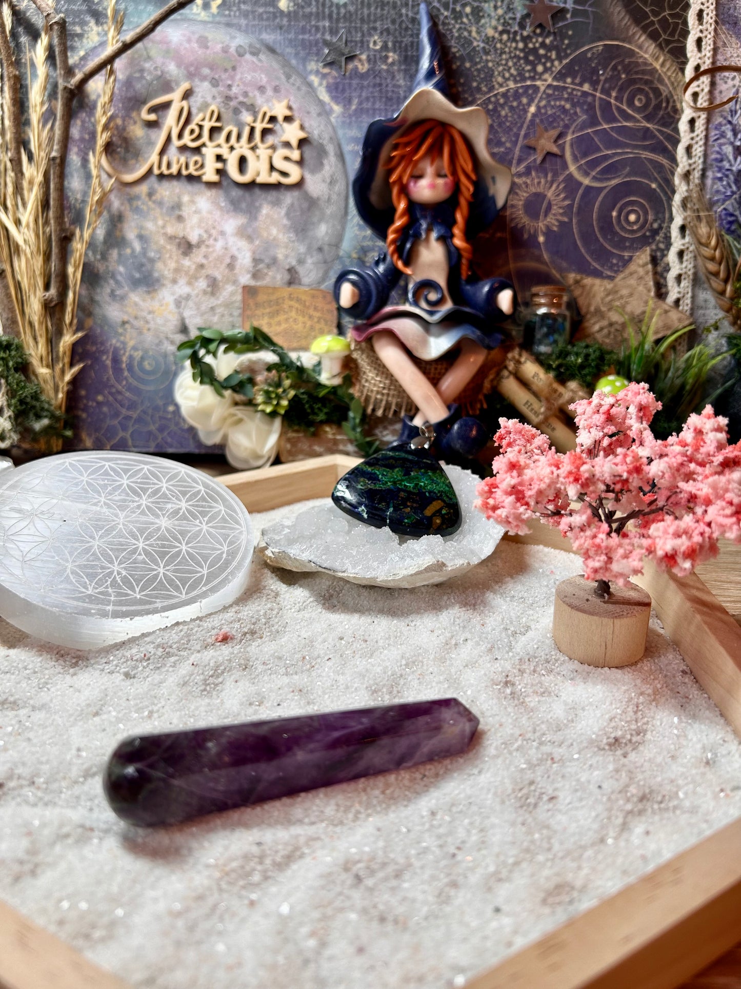 Pendentif d’azurite