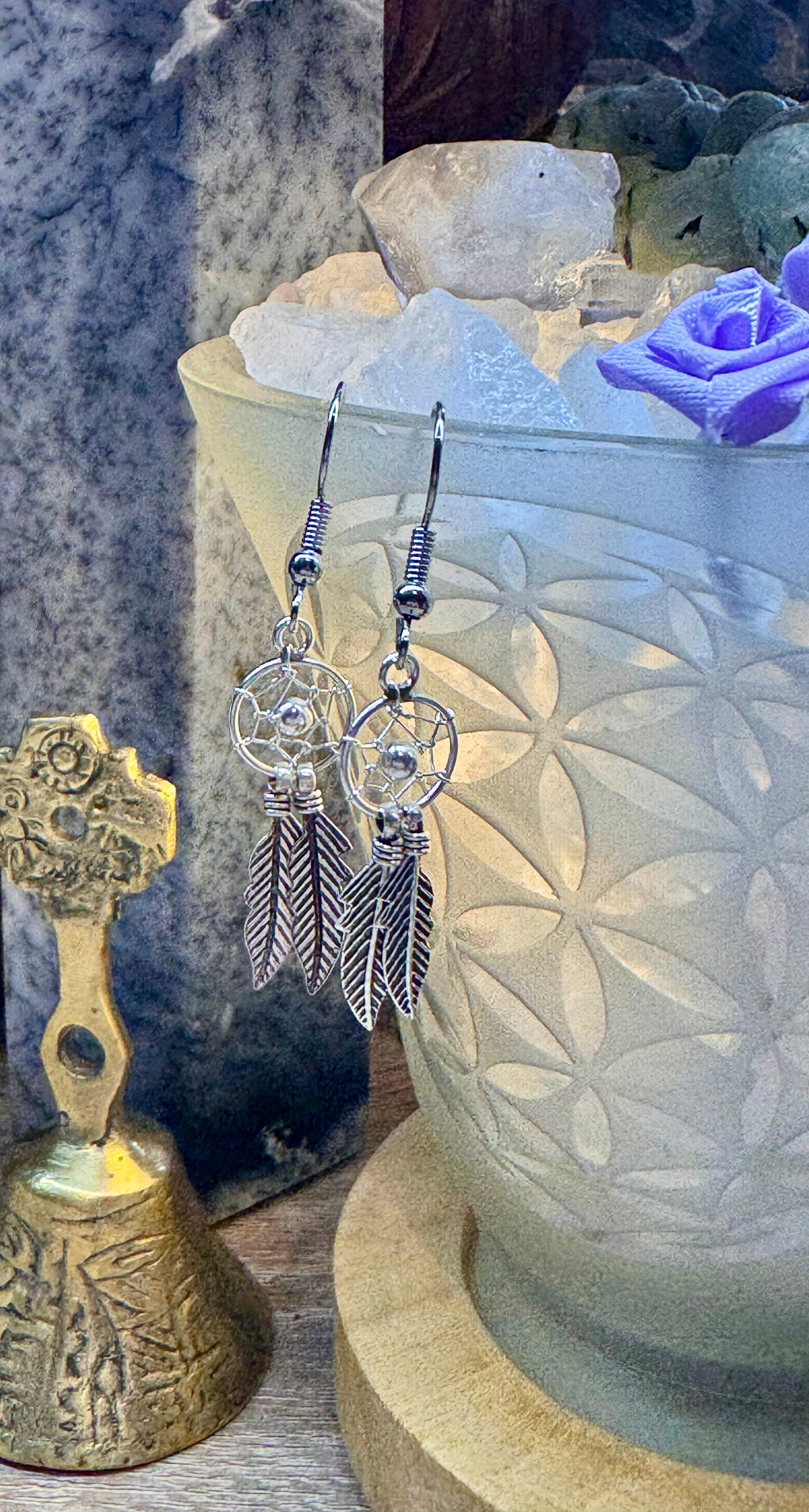 Boucles d’oreilles Attrape Rêves