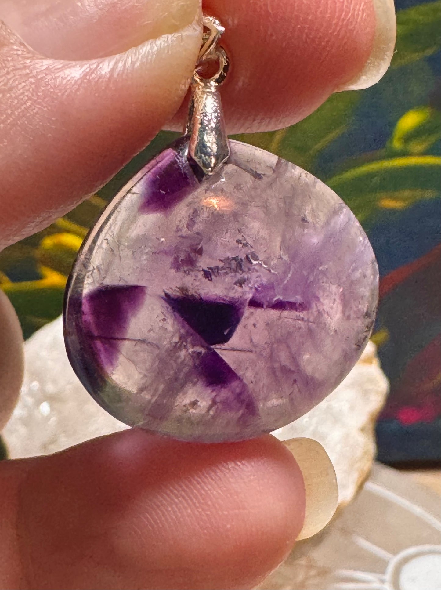 Pendentif d’améthyste
