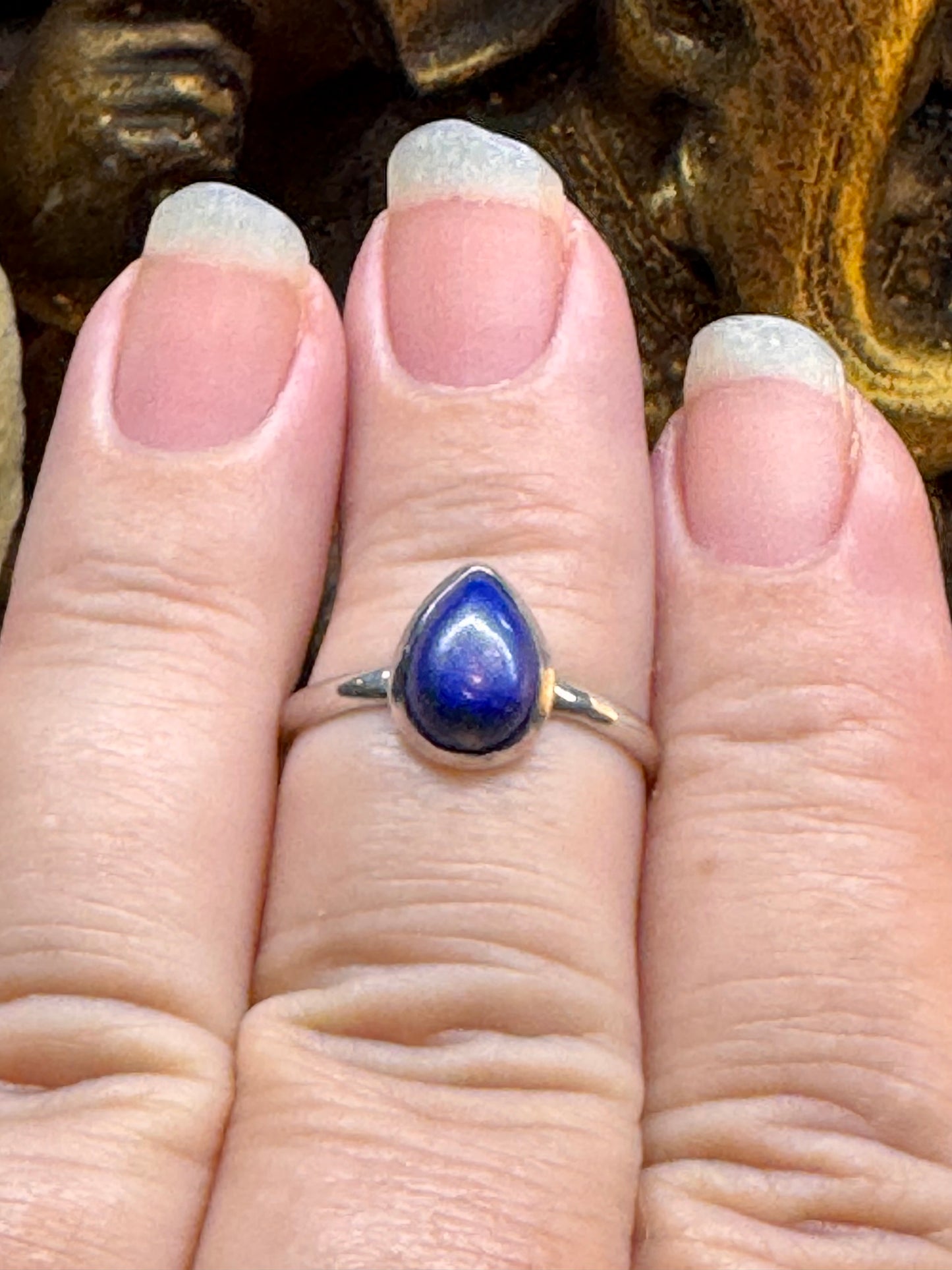 Bague Lapis-lazuli T56