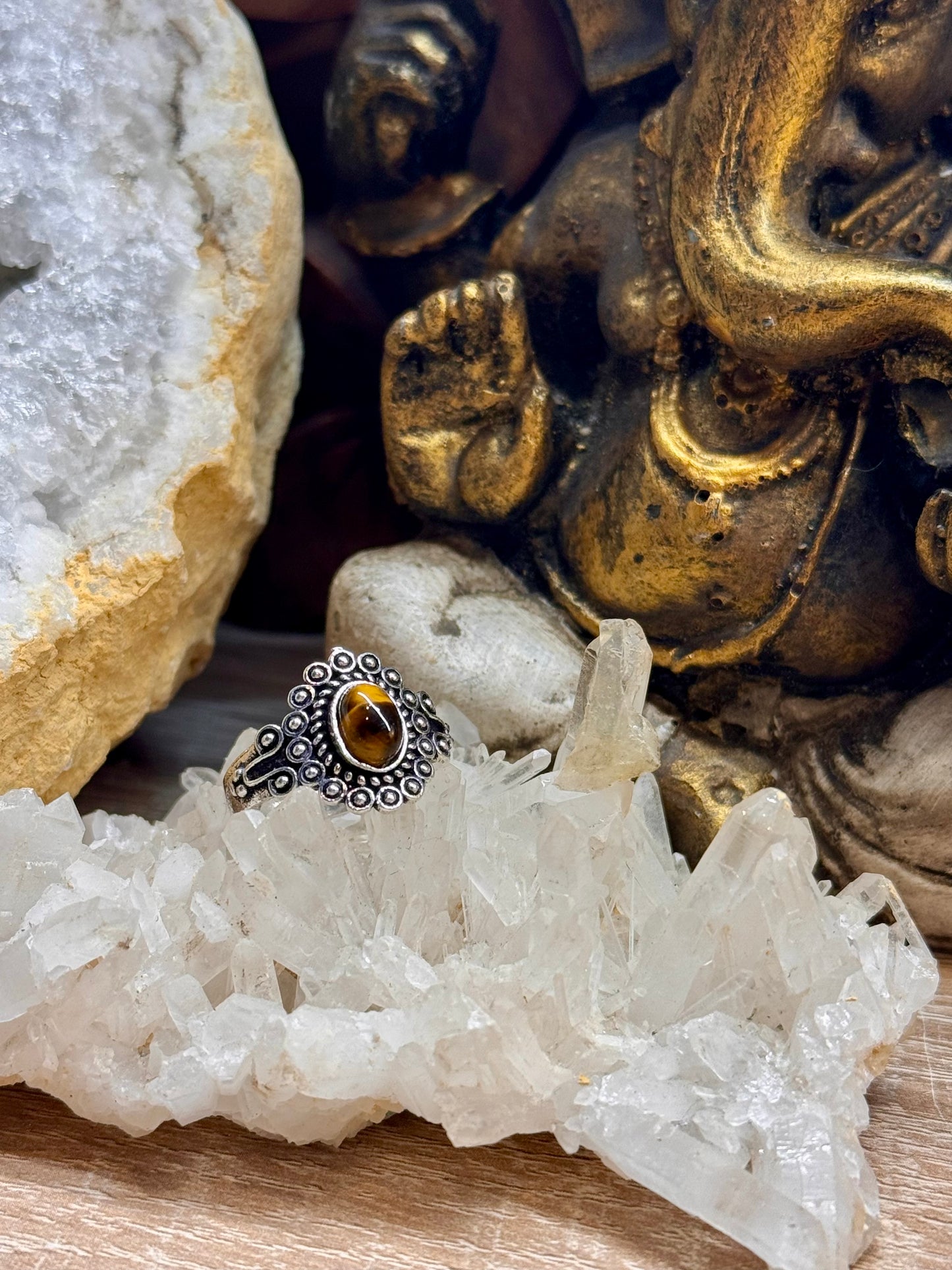 Bague Oeil de tigre T57