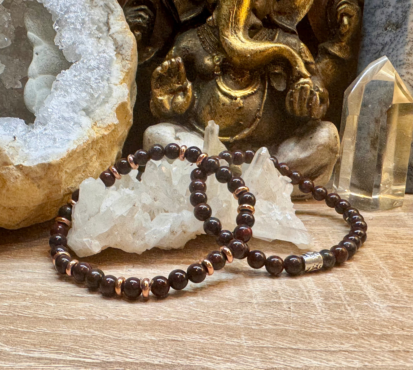 Bracelet de Quartz Hématoïde