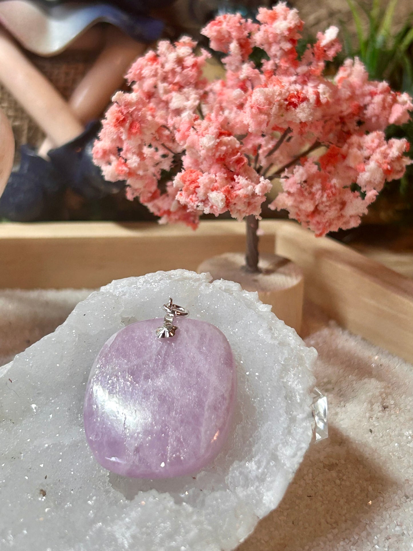 Pendentif de kunzite