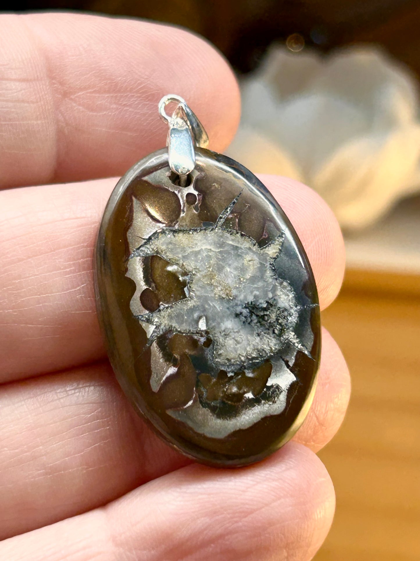 Pendentif de septaria