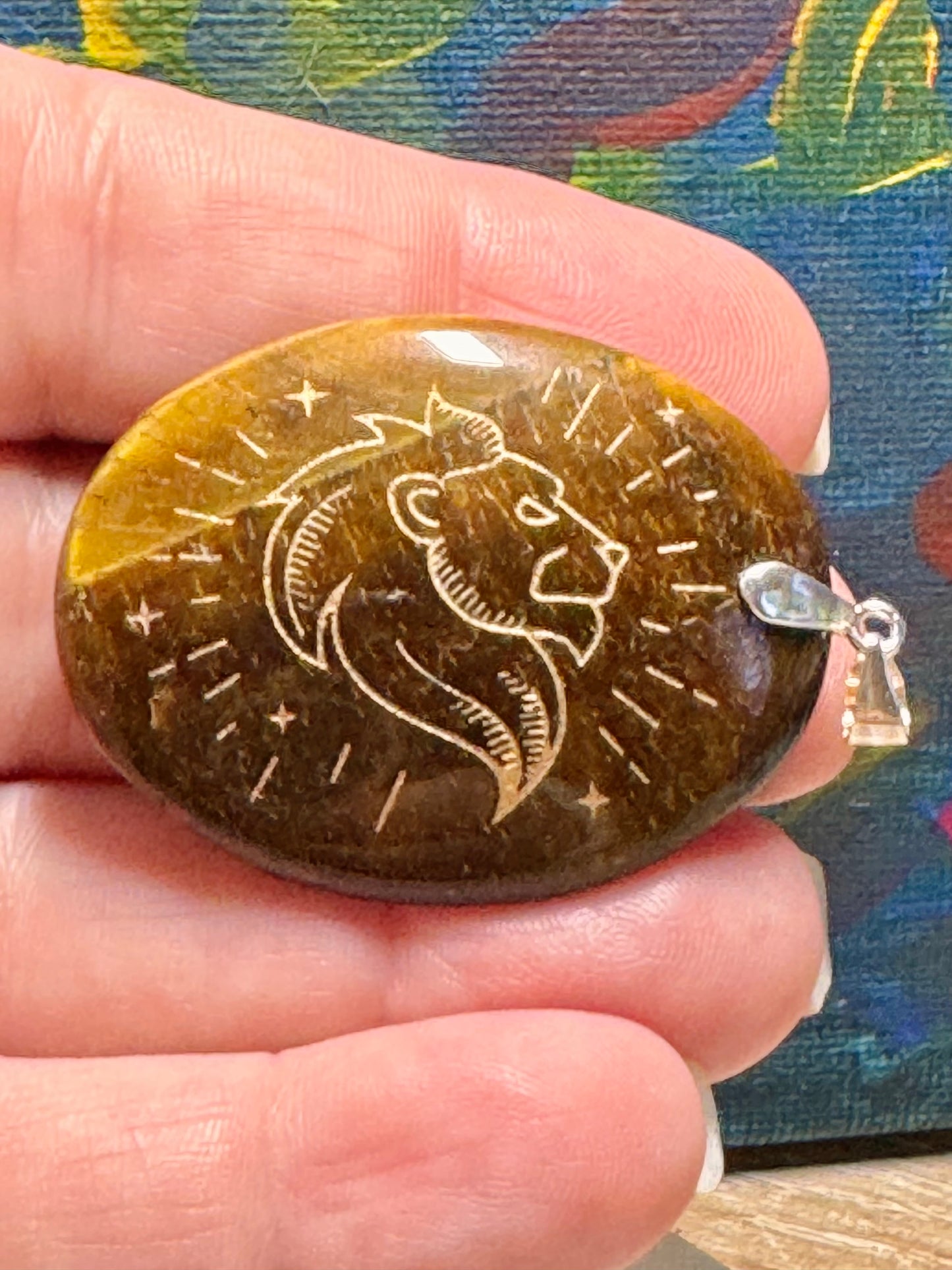 Pendentif d’œil de tigre