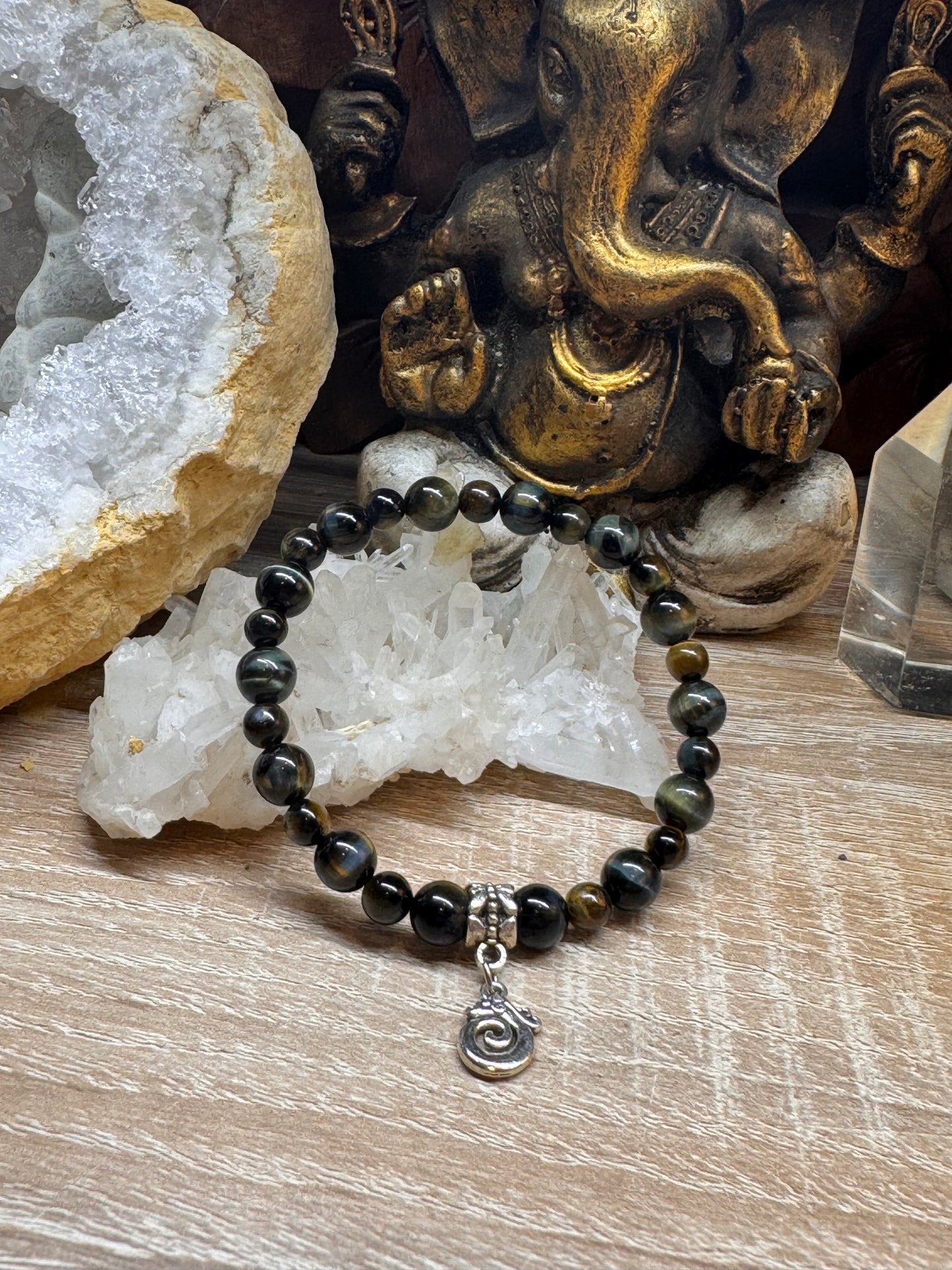 Bracelet Oeil de tigre-faucon