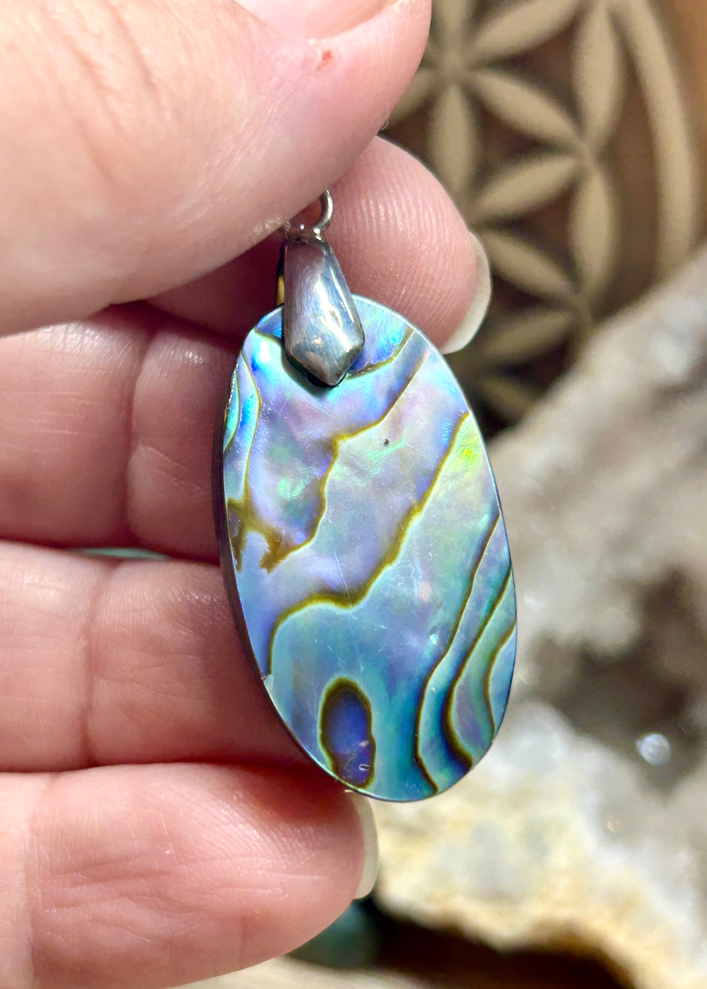 Pendentif d’abalone