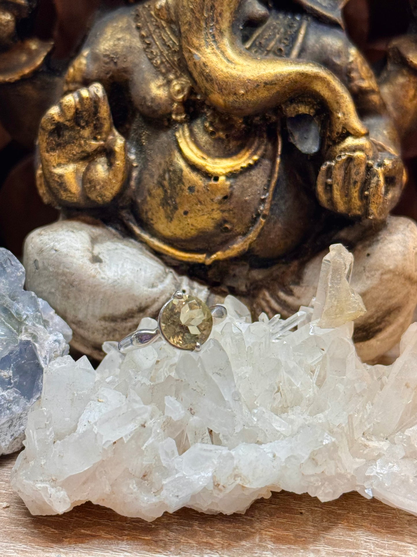 Bague Citrine T52
