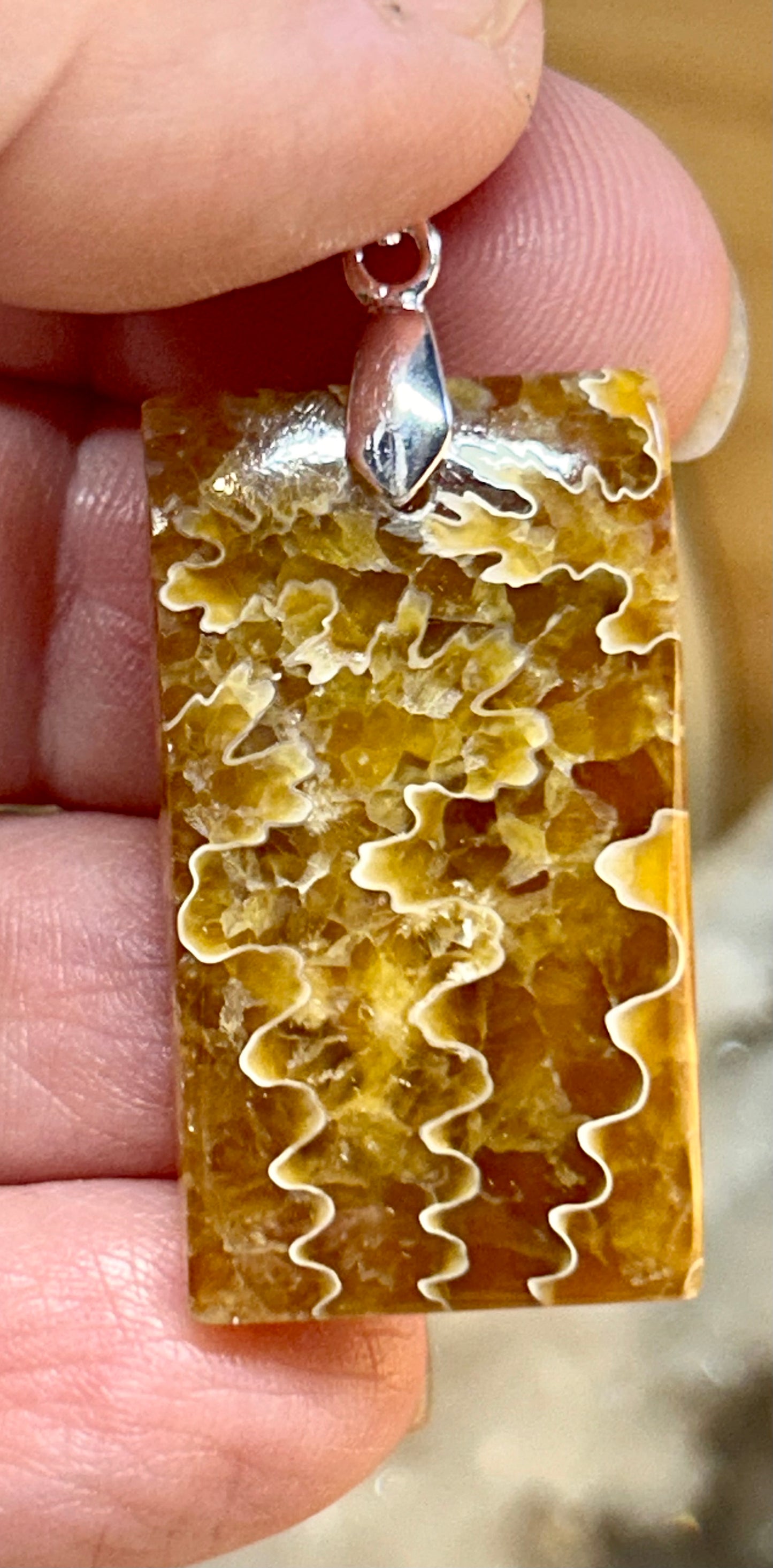 Pendentif d’ammonite