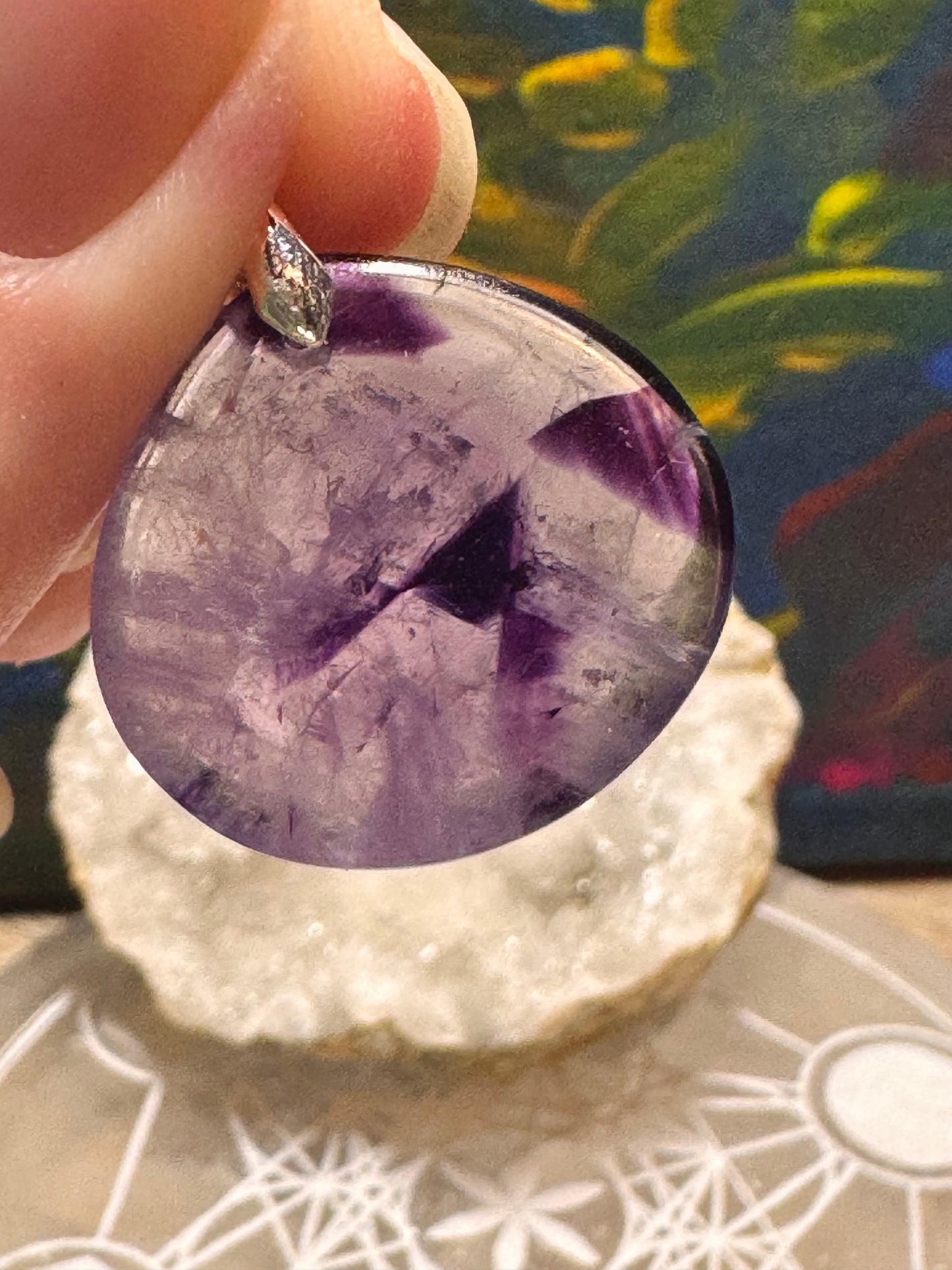 Pendentif d’améthyste