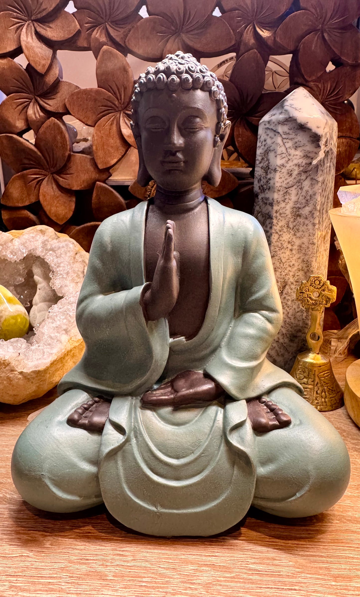 Statue Bouddha mudra