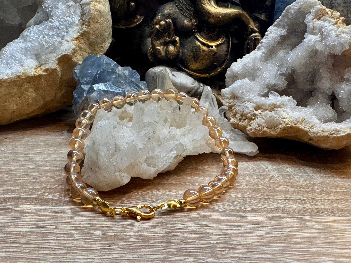 Bracelet en Aqua aura sunset