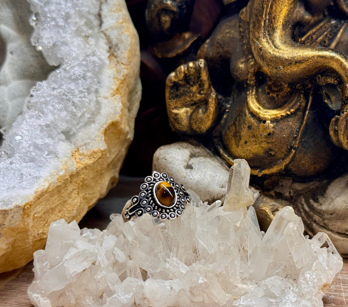 Bague Oeil de tigre T57