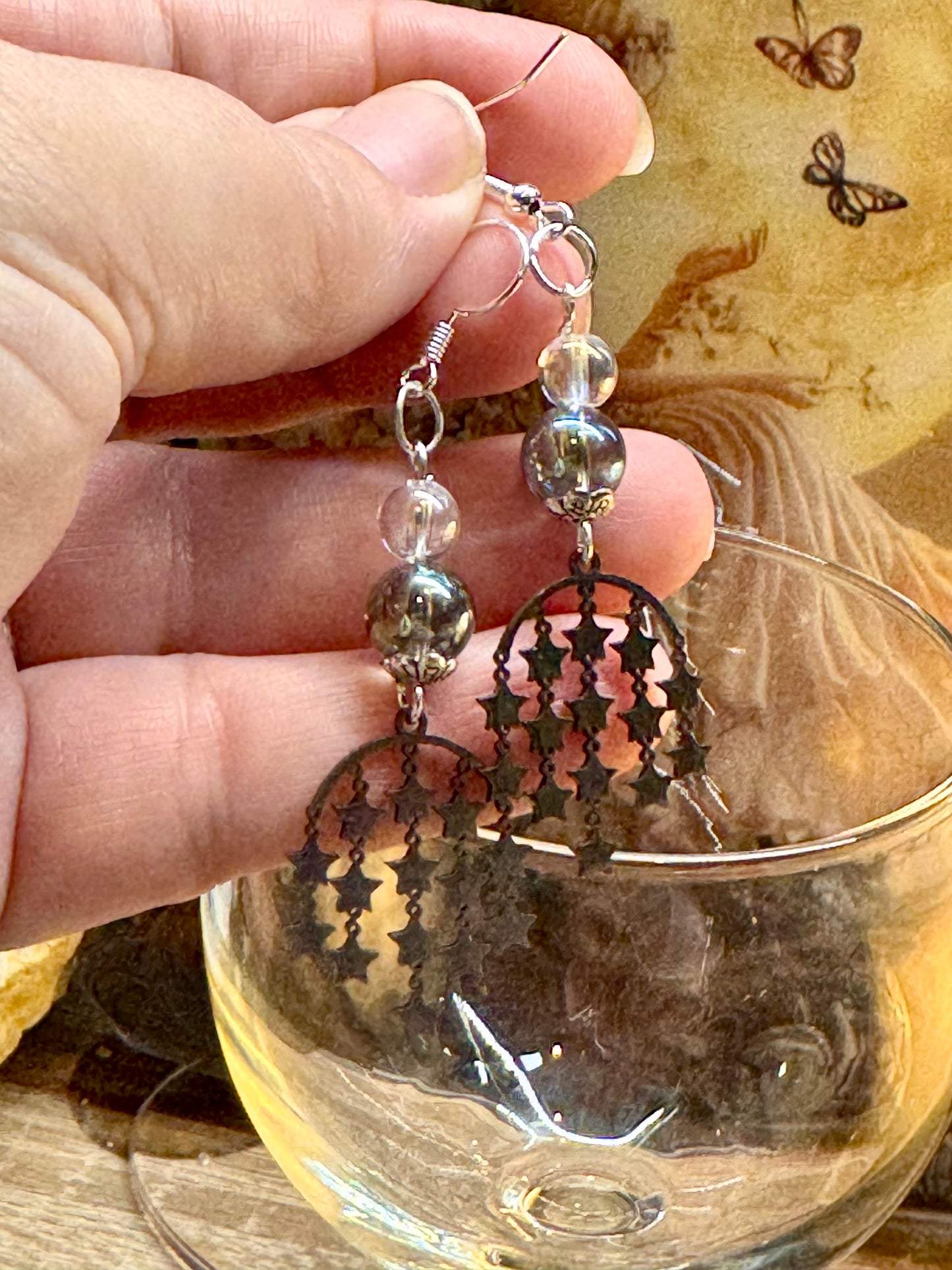 Boucles d’oreilles étoiles