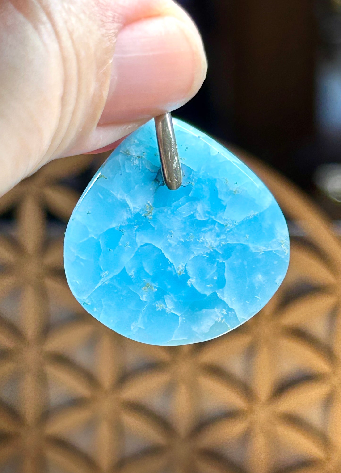 Pendentif d’hémimorphite