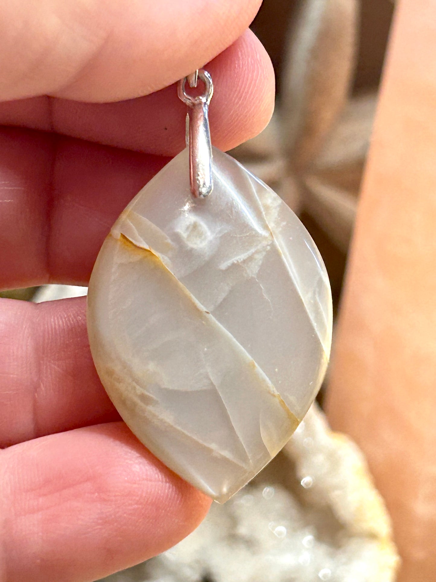 Pendentif de pierre de lune