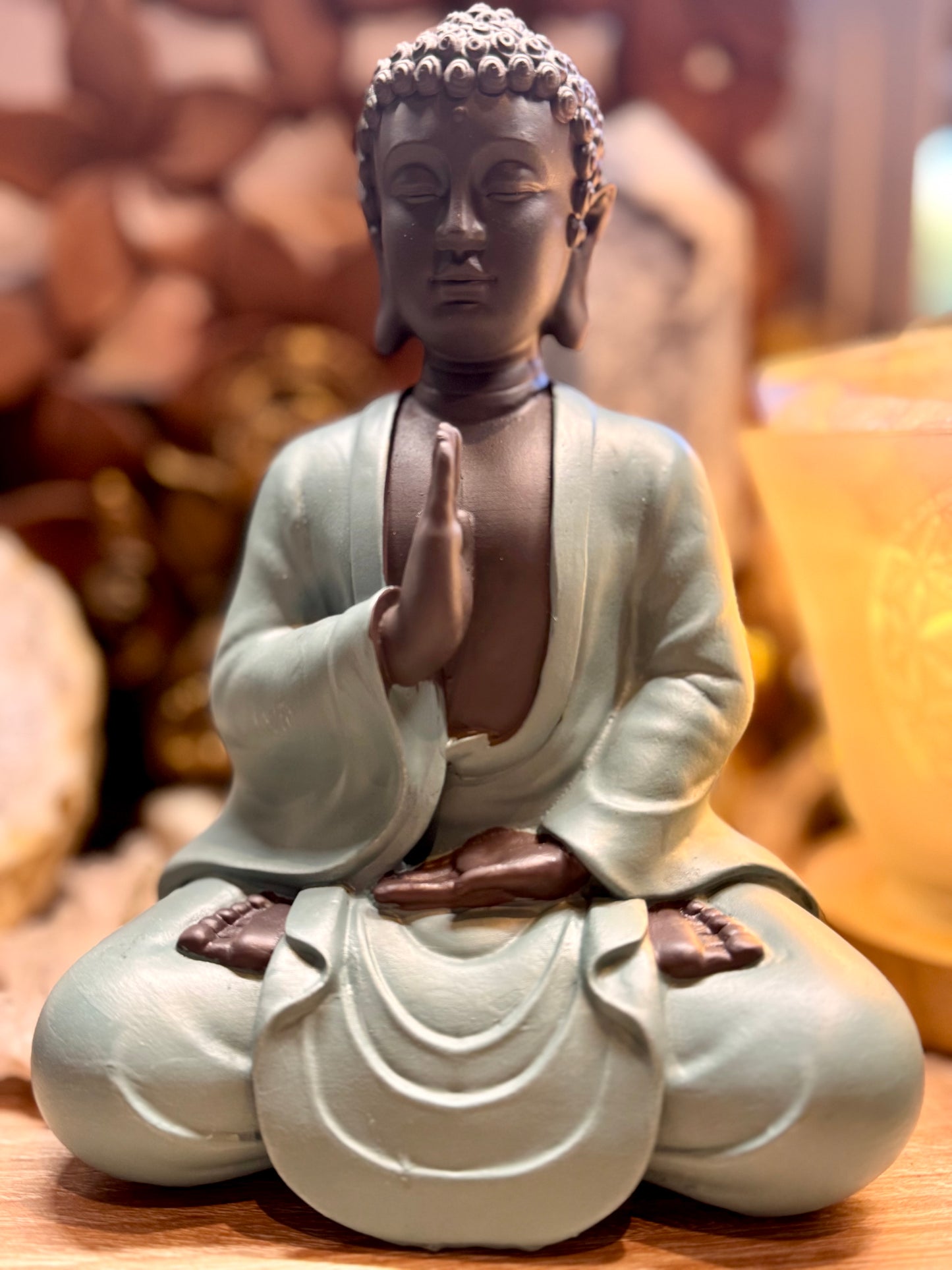 Statue Bouddha mudra
