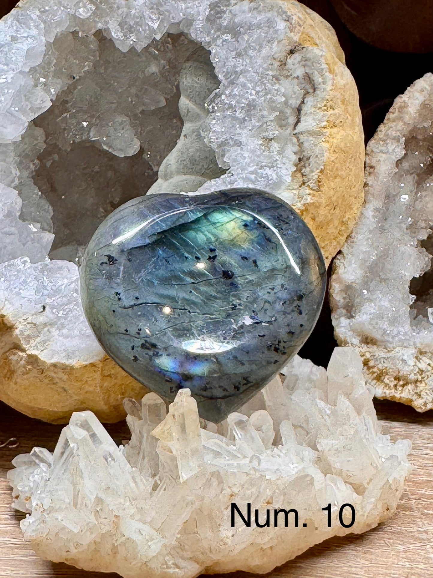 Pierre anti-stress labradorite