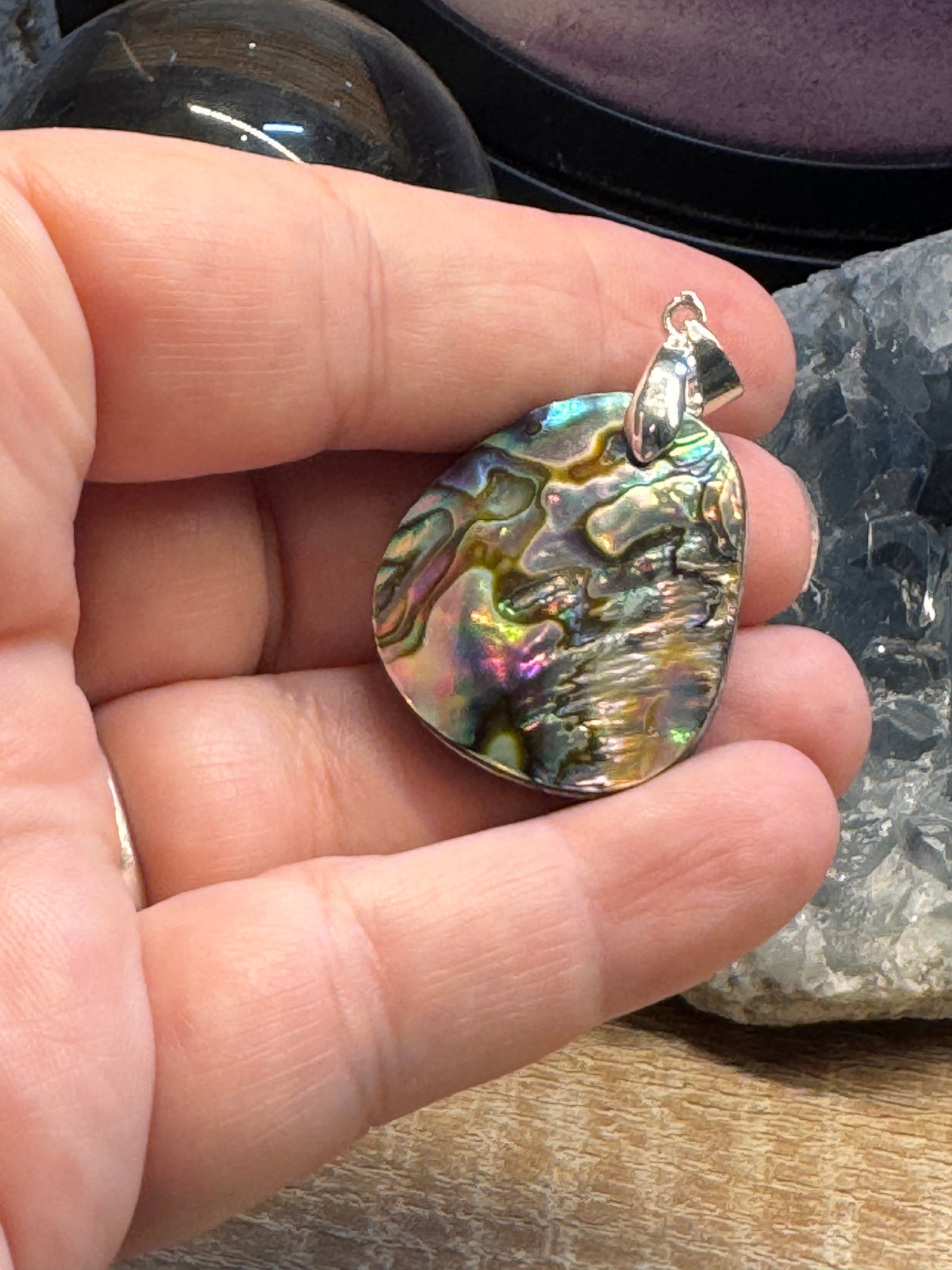 Pendentif d’abalone