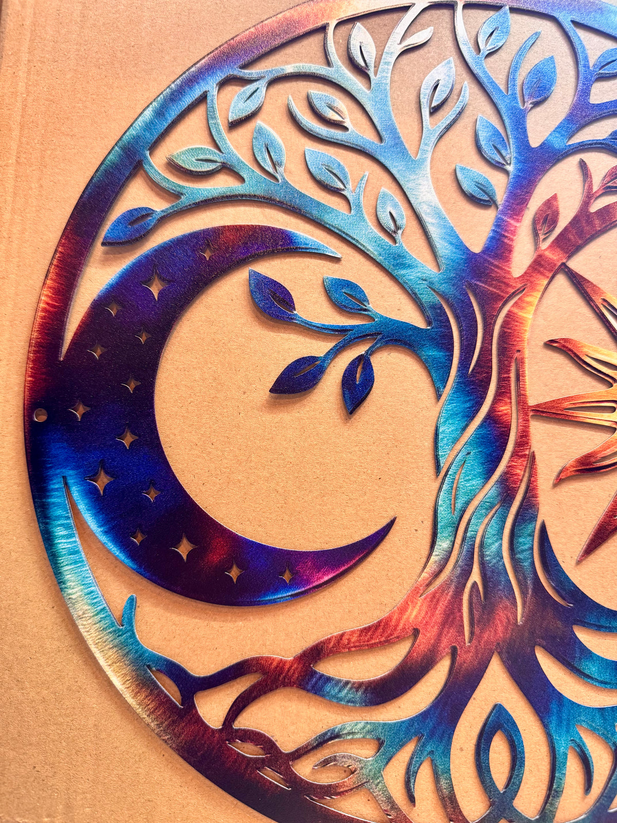 Décoration murale Soleil/Lune