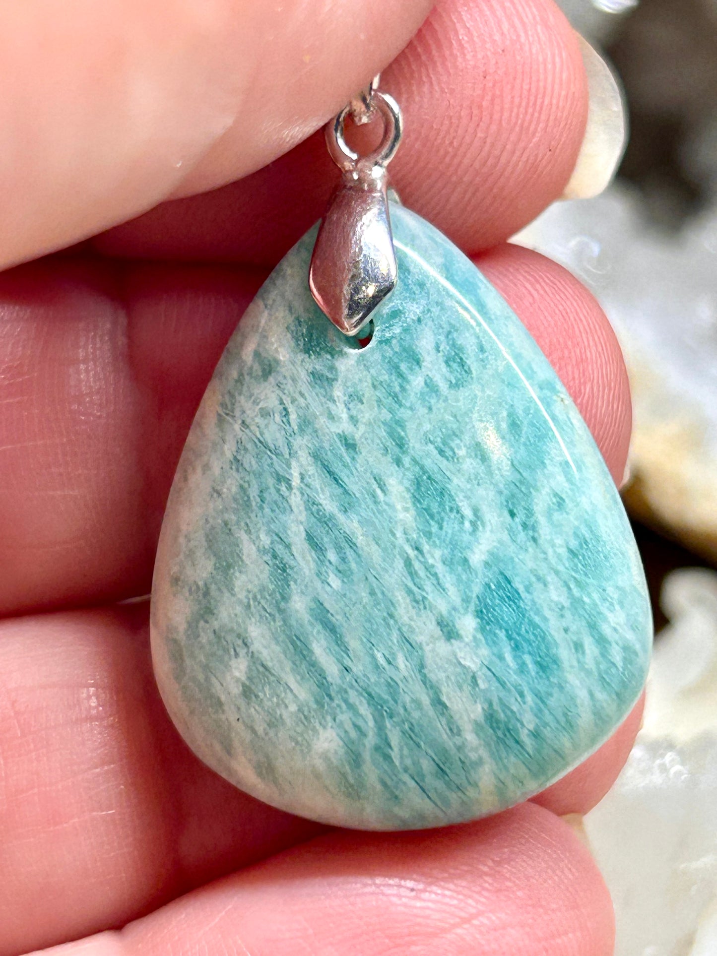Pendentif d’amazonite