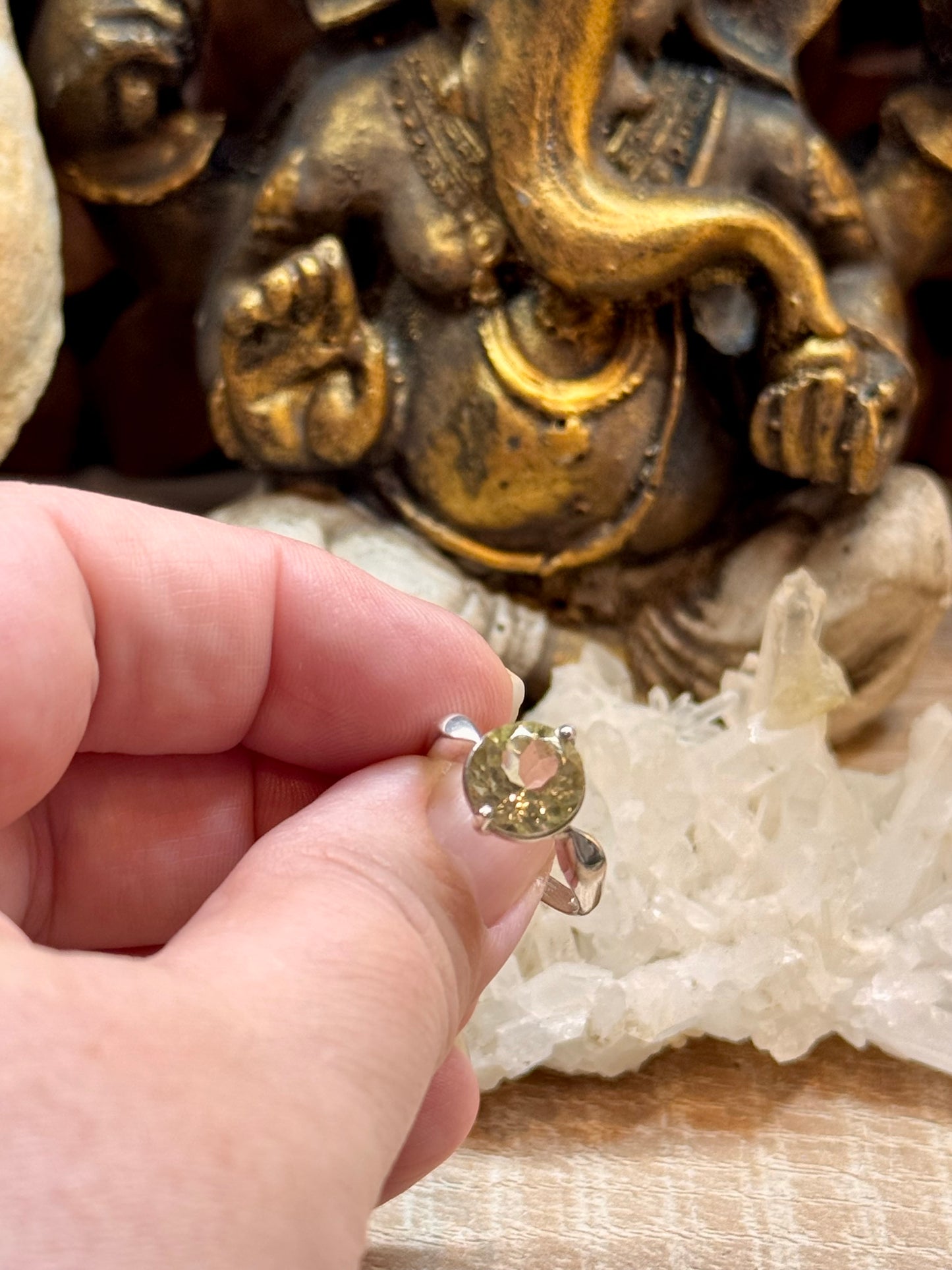 Bague Citrine T52