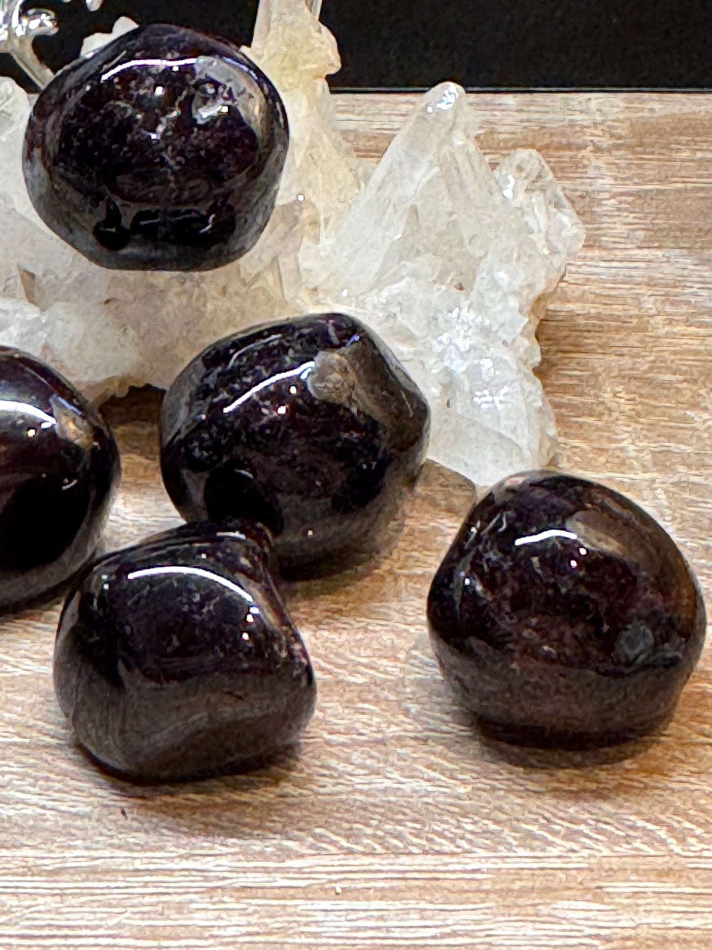 Pierres roulées de Grenat