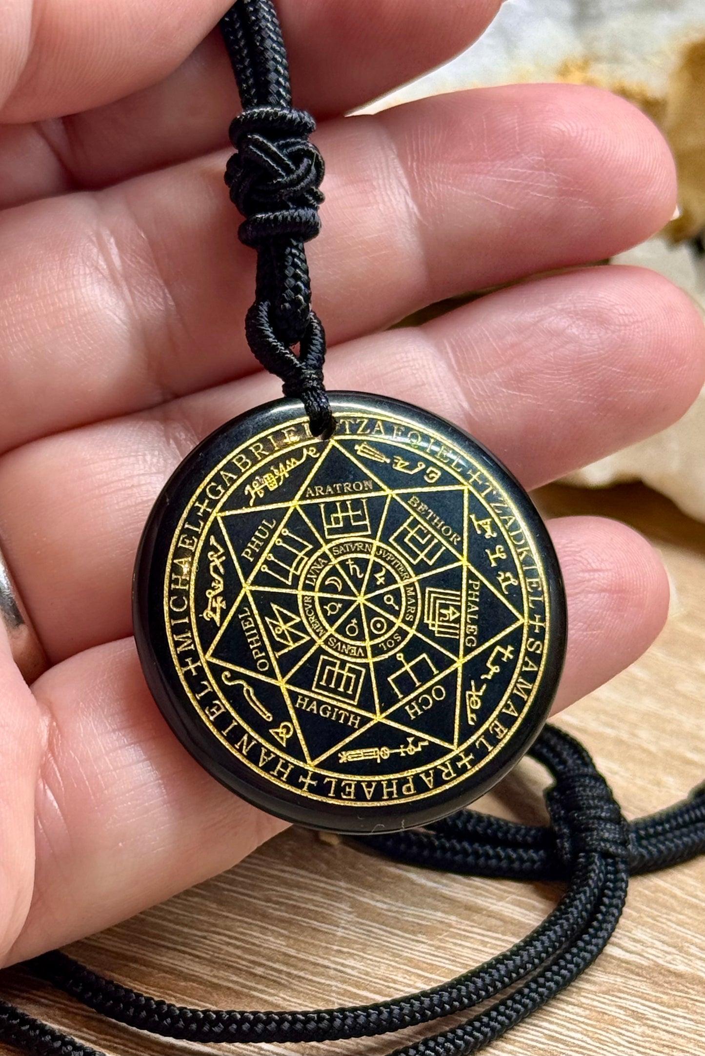 Pendentif Sceau des 7 archanges