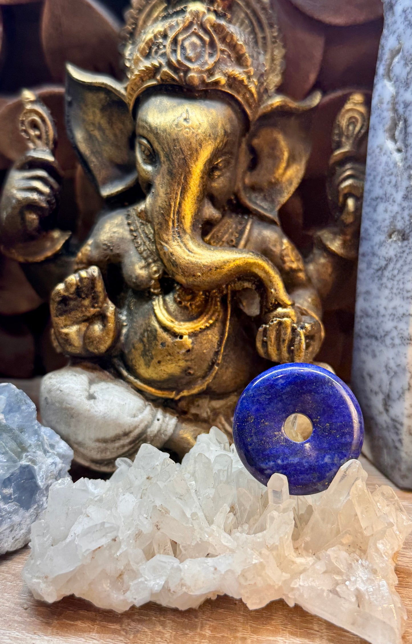 Donut en lapis-lazuli