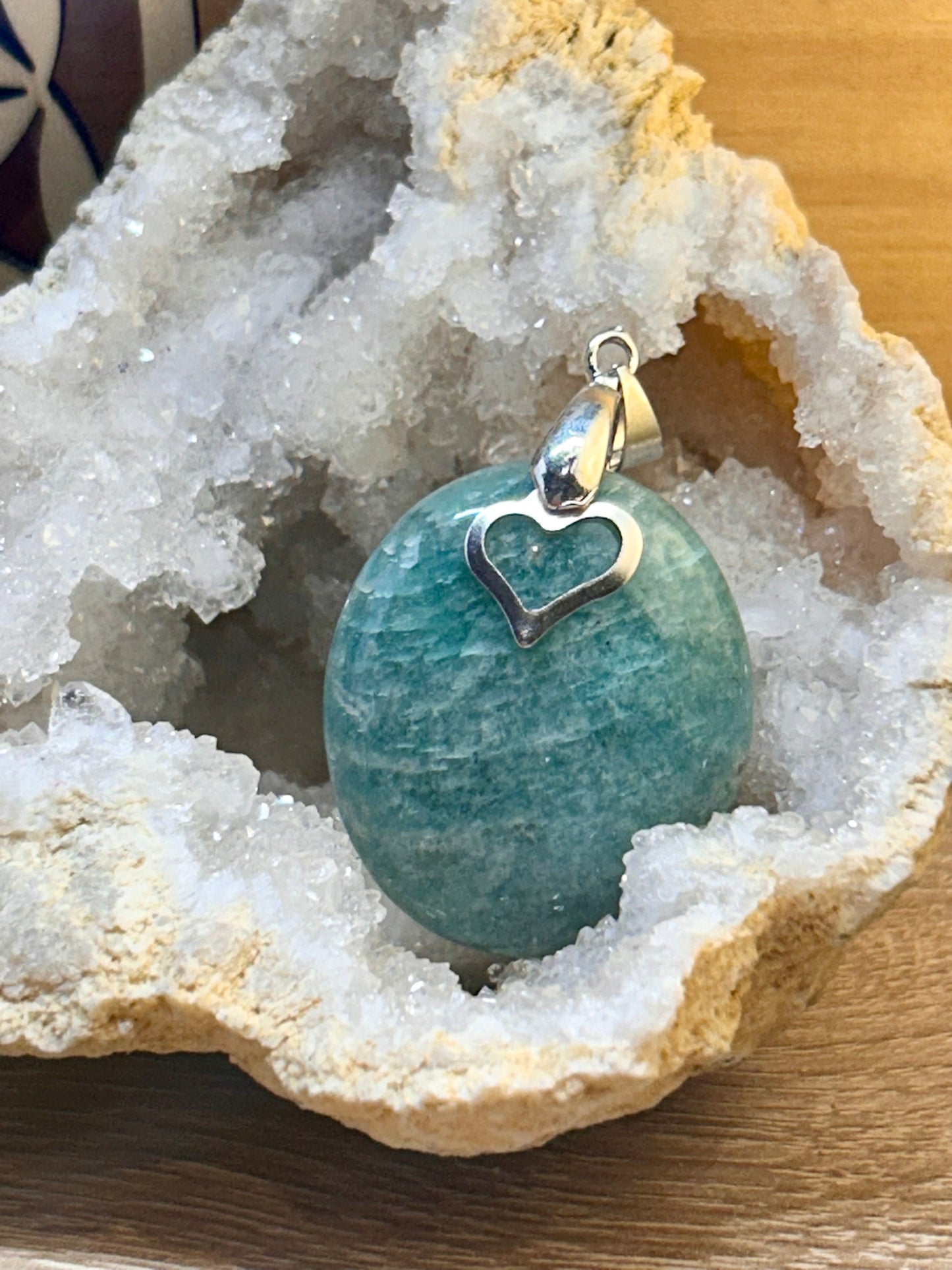 Pendentif d’amazonite