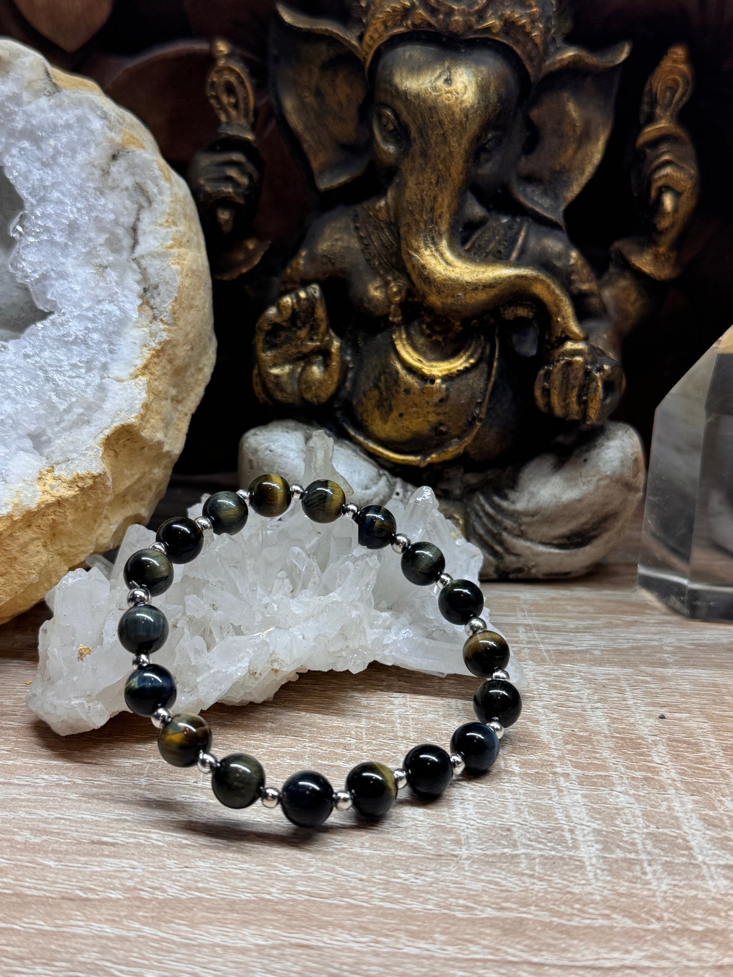 Bracelet Oeil de tigre-faucon