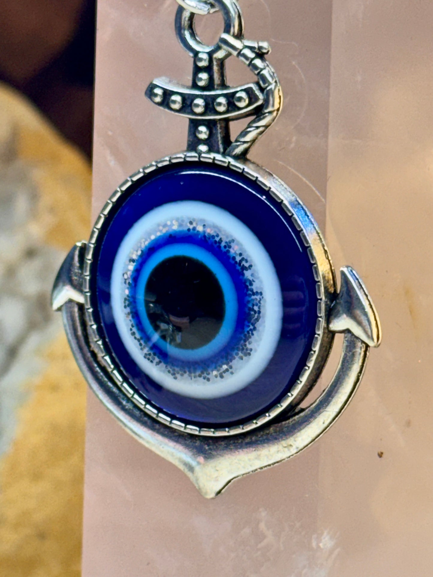 Porte clé Œil de Nazar et Ancre