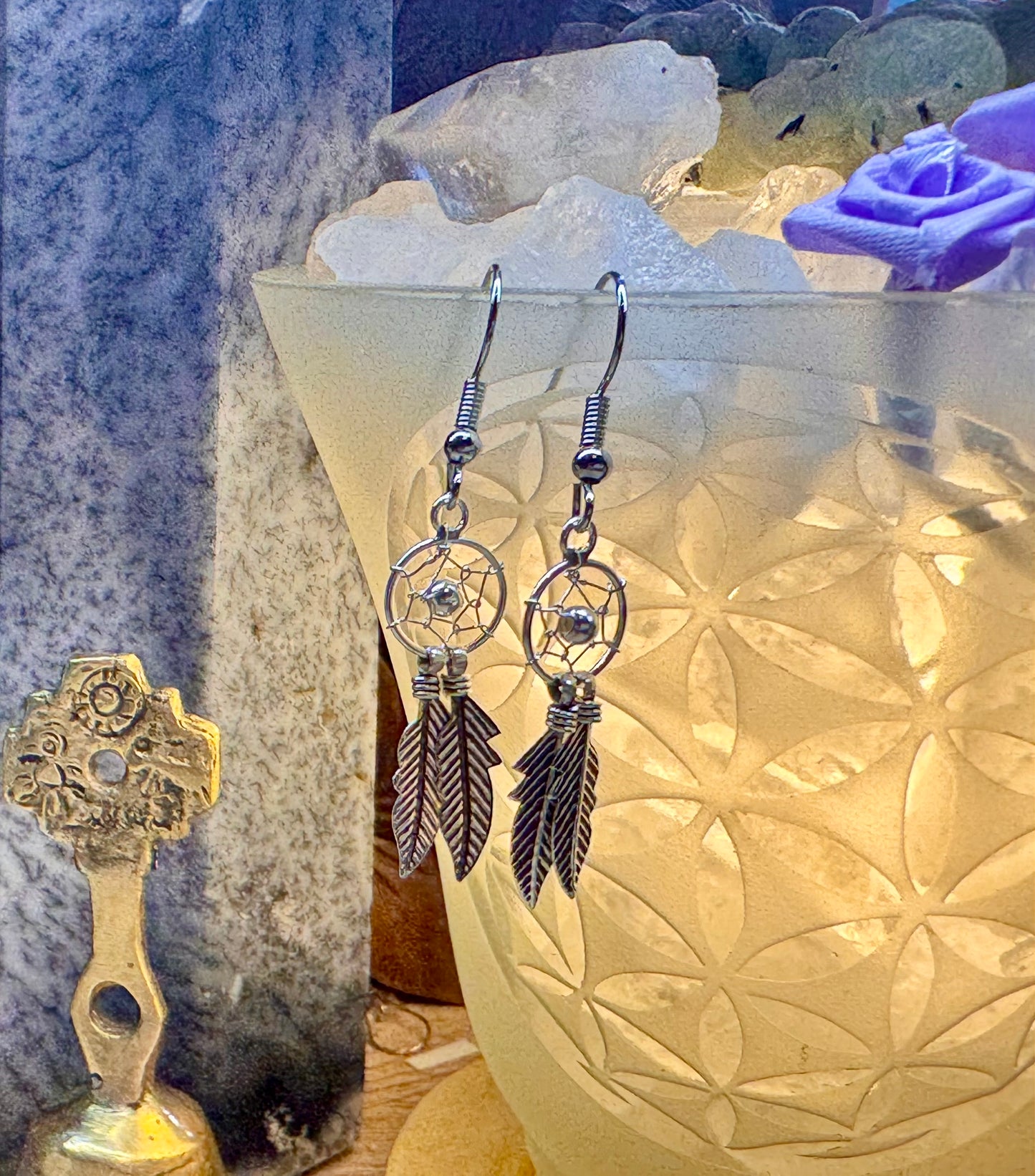 Boucles d’oreilles Attrape Rêves