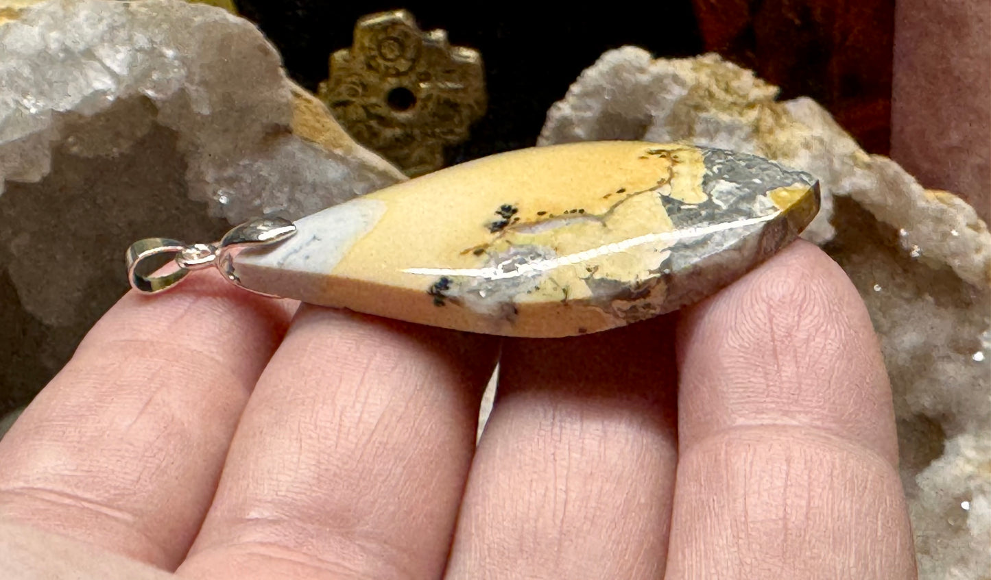 Pendentif de jaspe Maligano