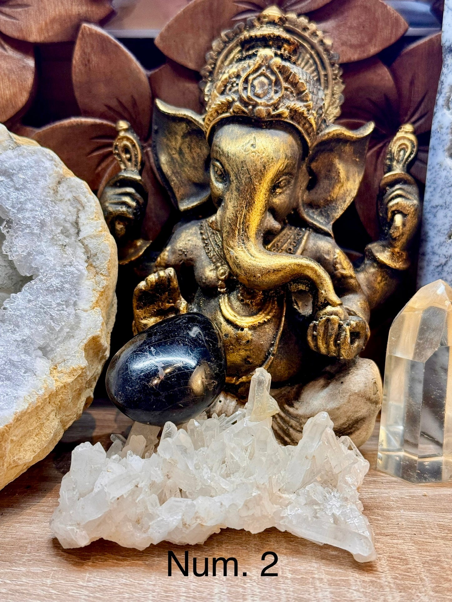 Galets de tourmaline noire