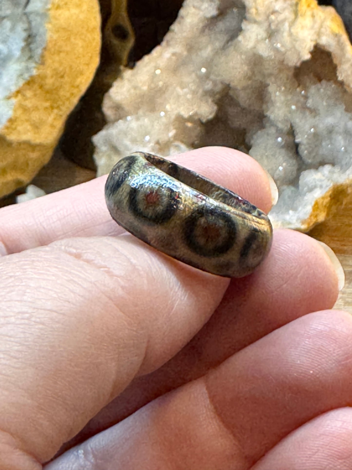 Bague fantaisie en bois