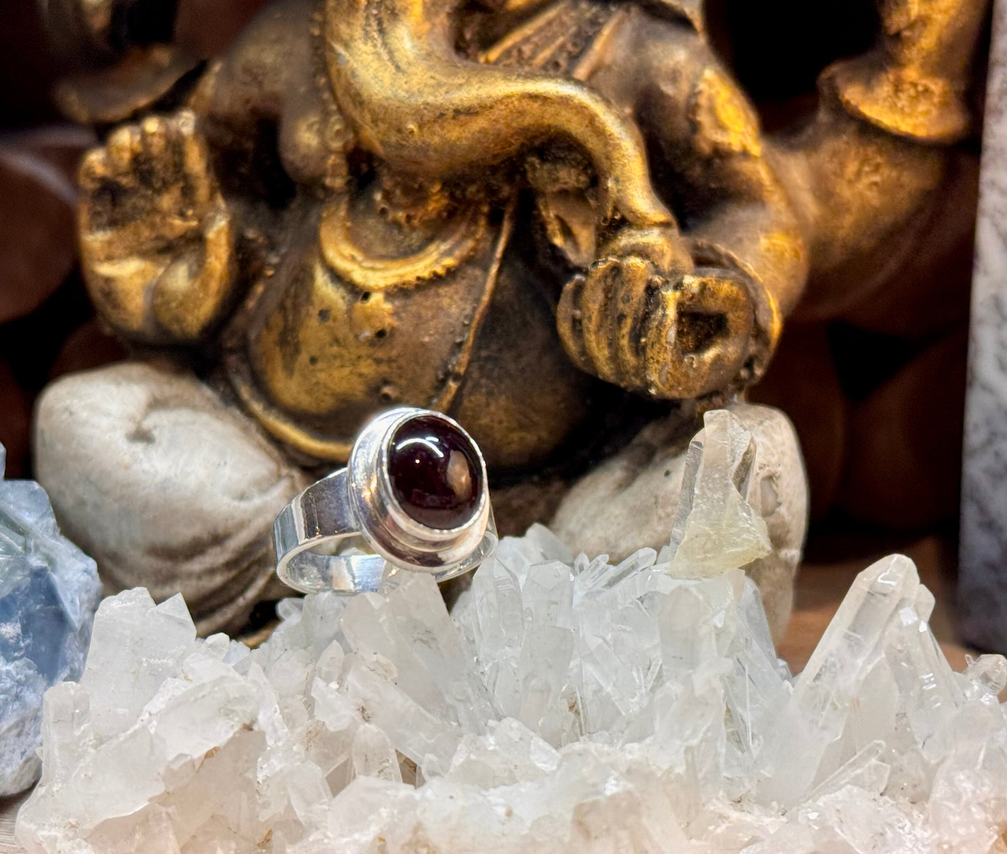 Bague Grenat T56