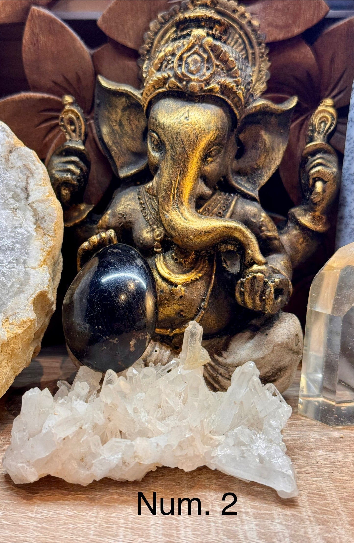 Galets de tourmaline noire